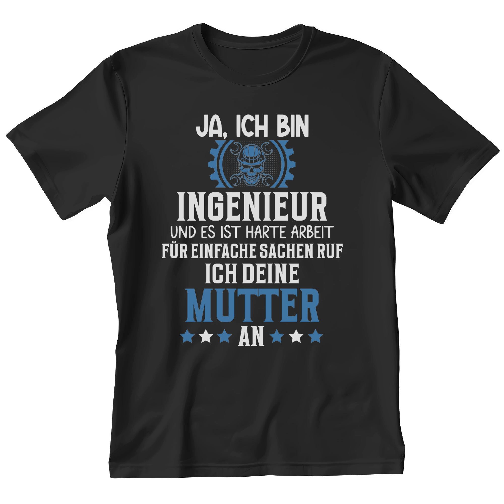 22Feels T-Shirt Ingenieur Geschenk Männer Spruch Beruf Studium Abschluss IN DEUTSCHLAND BEDRUCKT
