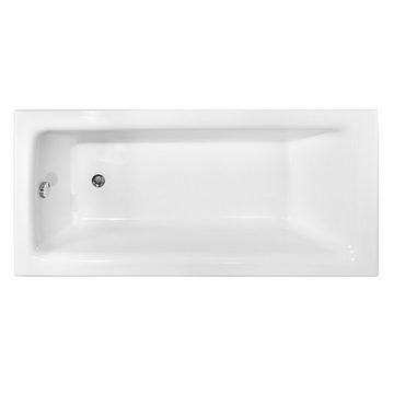 KOLMAN Badewanne Rechteck Talia Slim 150x70, Wannenträger Styroporverkleidung, Ablauf VIEGA & Füße GRATIS