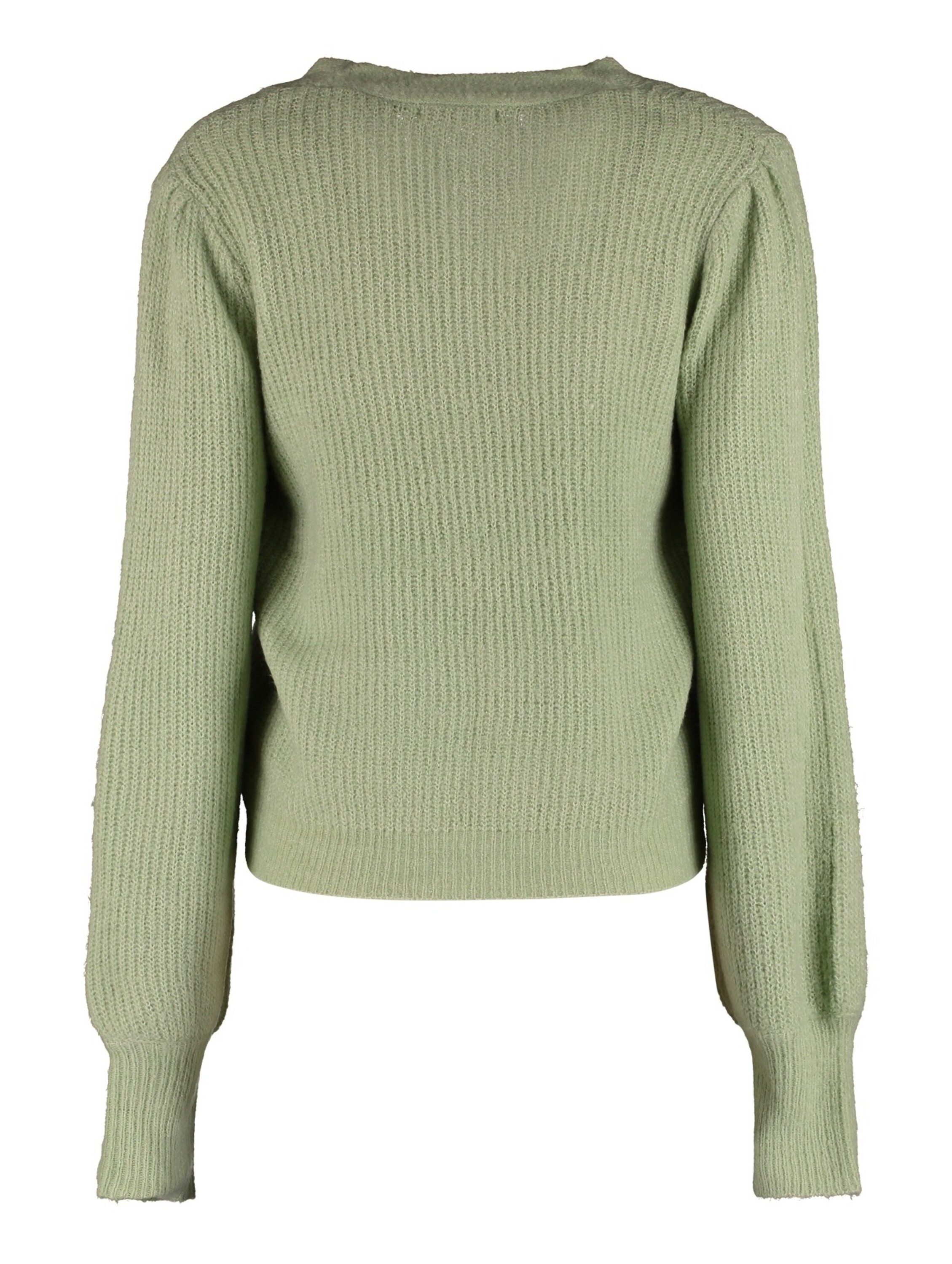 HaILY’S Strickjacke Li44lu (1-tlg) Drapiert/gerafft