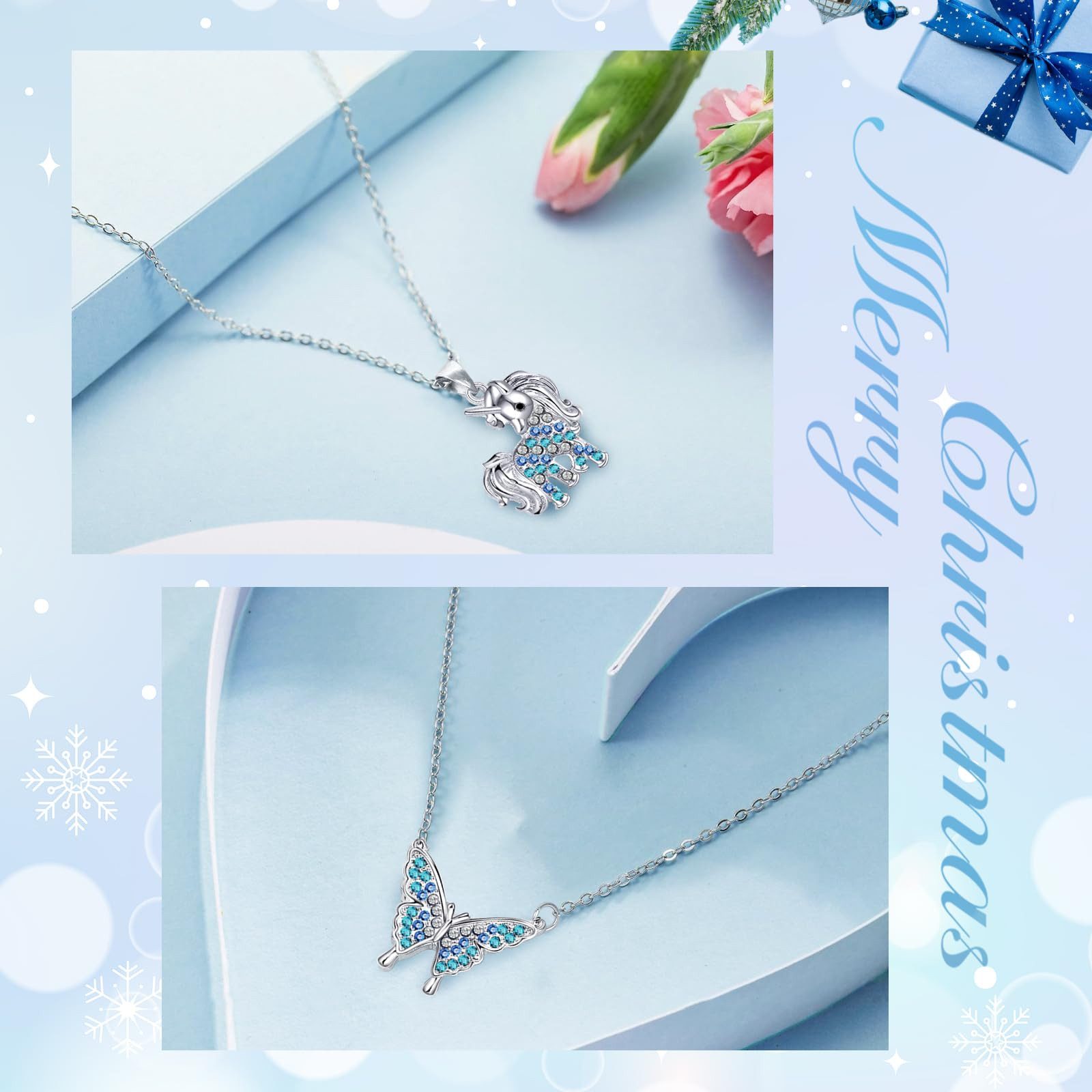 CLTYQ Schmuck-Adventskalender Schmuck-Adventskalender Weihnachtskalender Teenager Mädchen Kinder, DIY Adventskalender Inhalt Kinder Frauen Schmuck Armband – Bild 4 von 5
