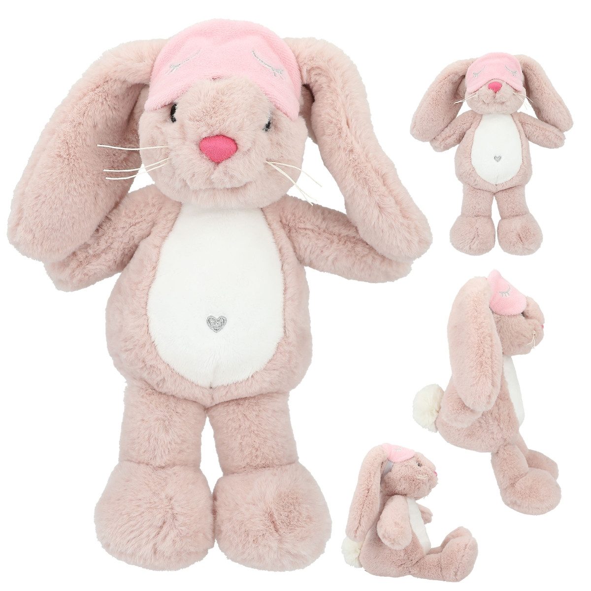 Depesche Kuscheltier DEPESCHE Princess Mimi Plüsch Hase Nelly rosa 21cm