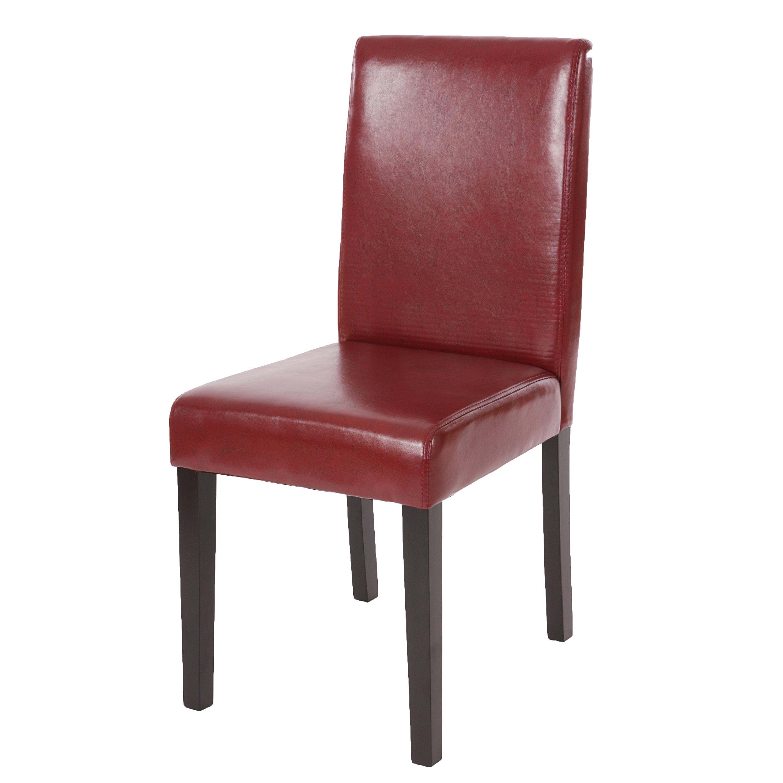 PROREGAL® Esszimmerstuhl Esszimmerstuhl klassisch und zeitlos HxBxT 90x43x56cm Material, Farbe (1 St), Mit hochwertigem Bezug, erhältlich in vielen Ausführungen
