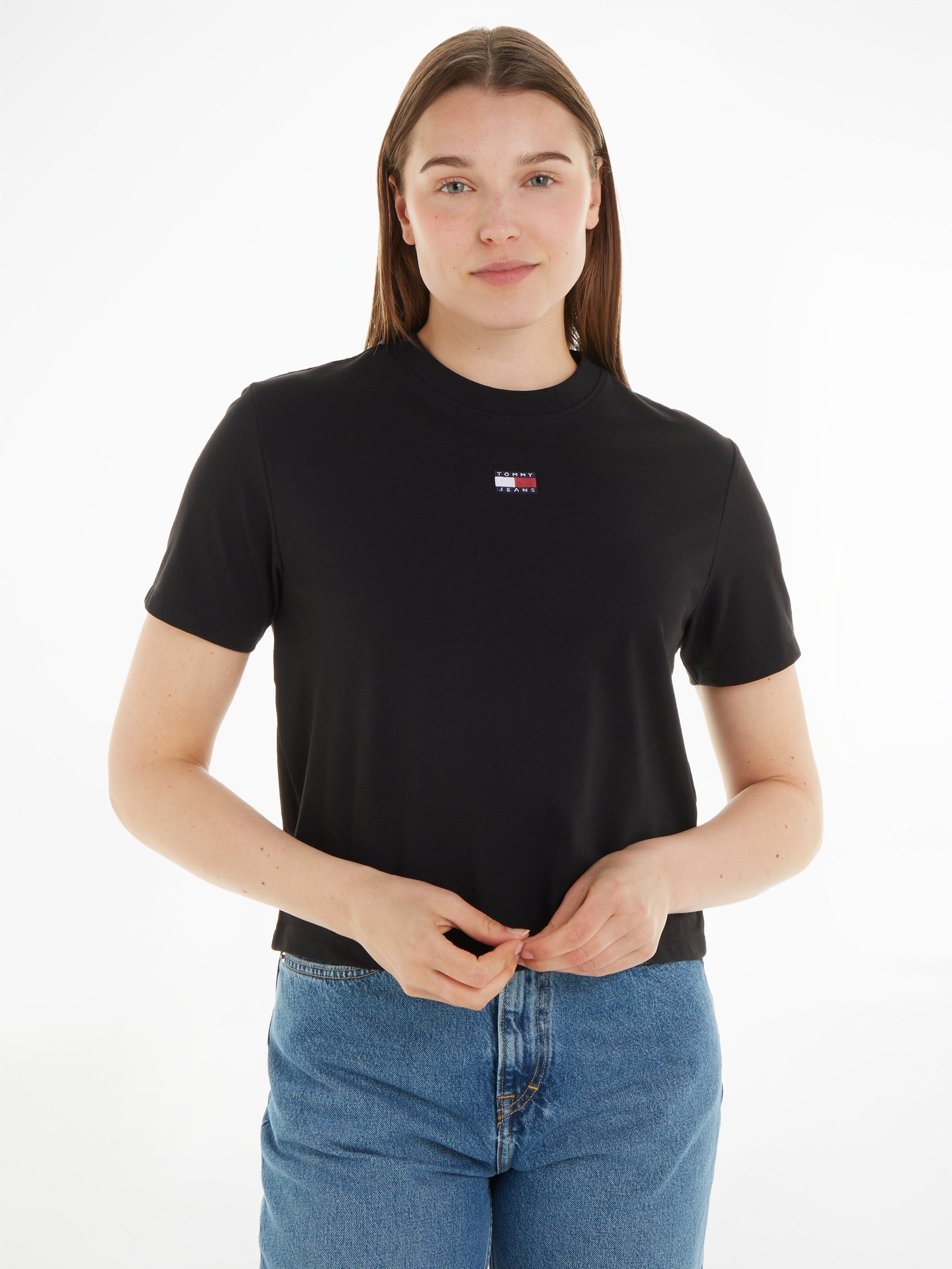 Tommy Jeans Curve EXT TJW BADGE BXY T-Shirt TEE