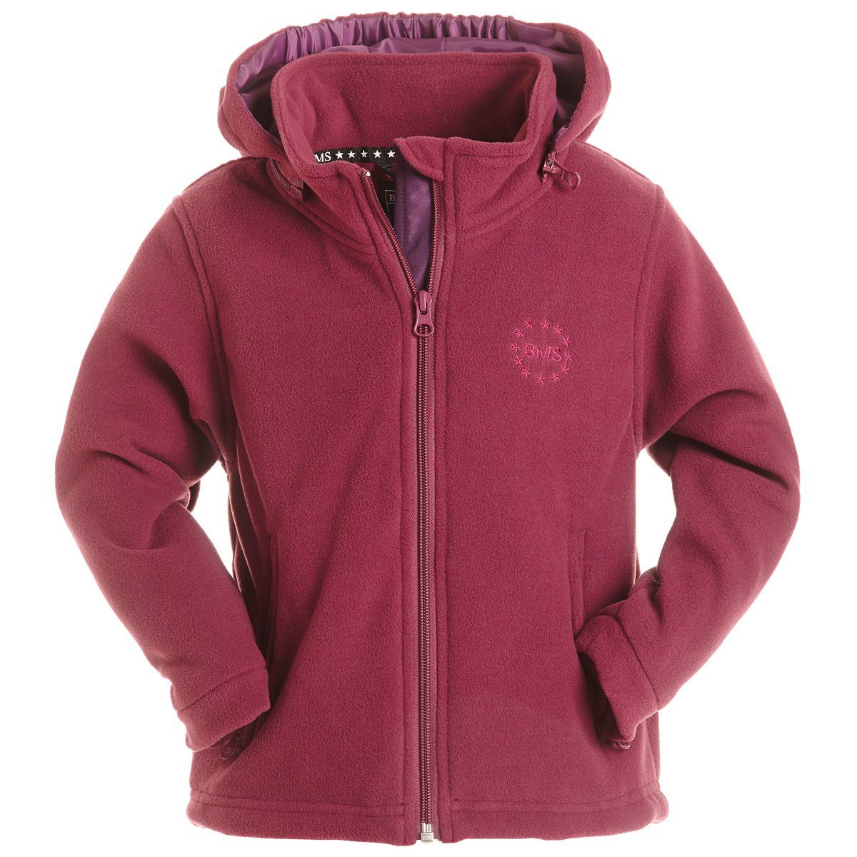Kapuzenfleecejacke BMS Fleecejacke für Kinder