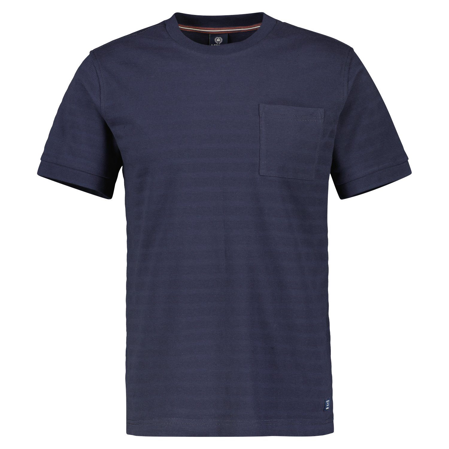 LERROS T-Shirt dezent gestreift CLASSIC NAVY