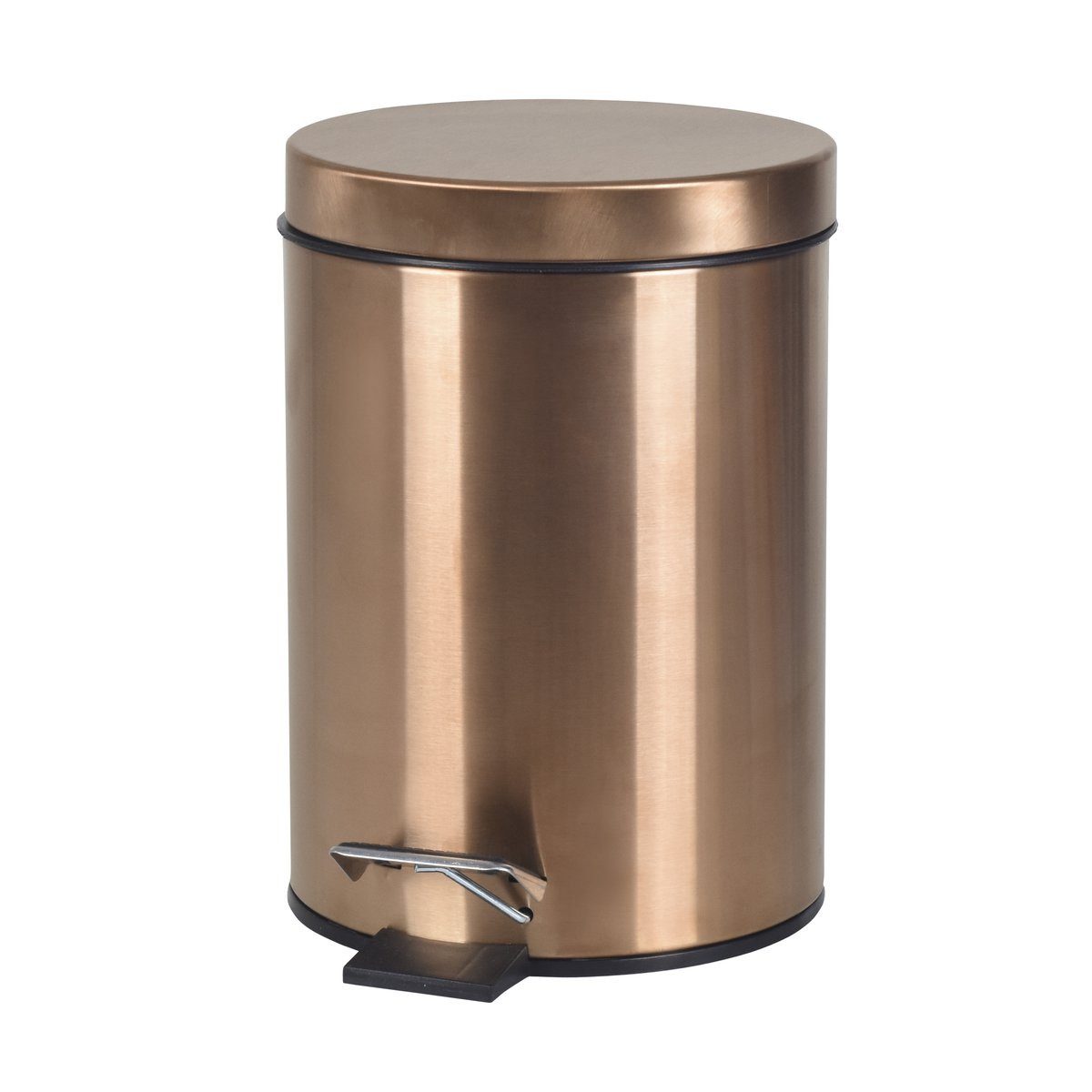 Sapho Kosmetikeimer X-ROUND COPPER Abfalleimer 3l, Kupfer matt, Sapho-XJ011PG