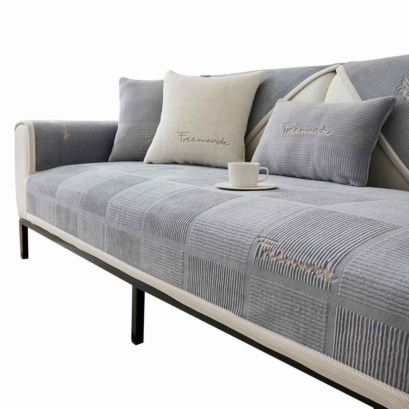 Zaewry Sofaschoner Couch Überzug, Sofa-Schutzhülle 1/2/3/4 Sitzer L Form So günstig online kaufen