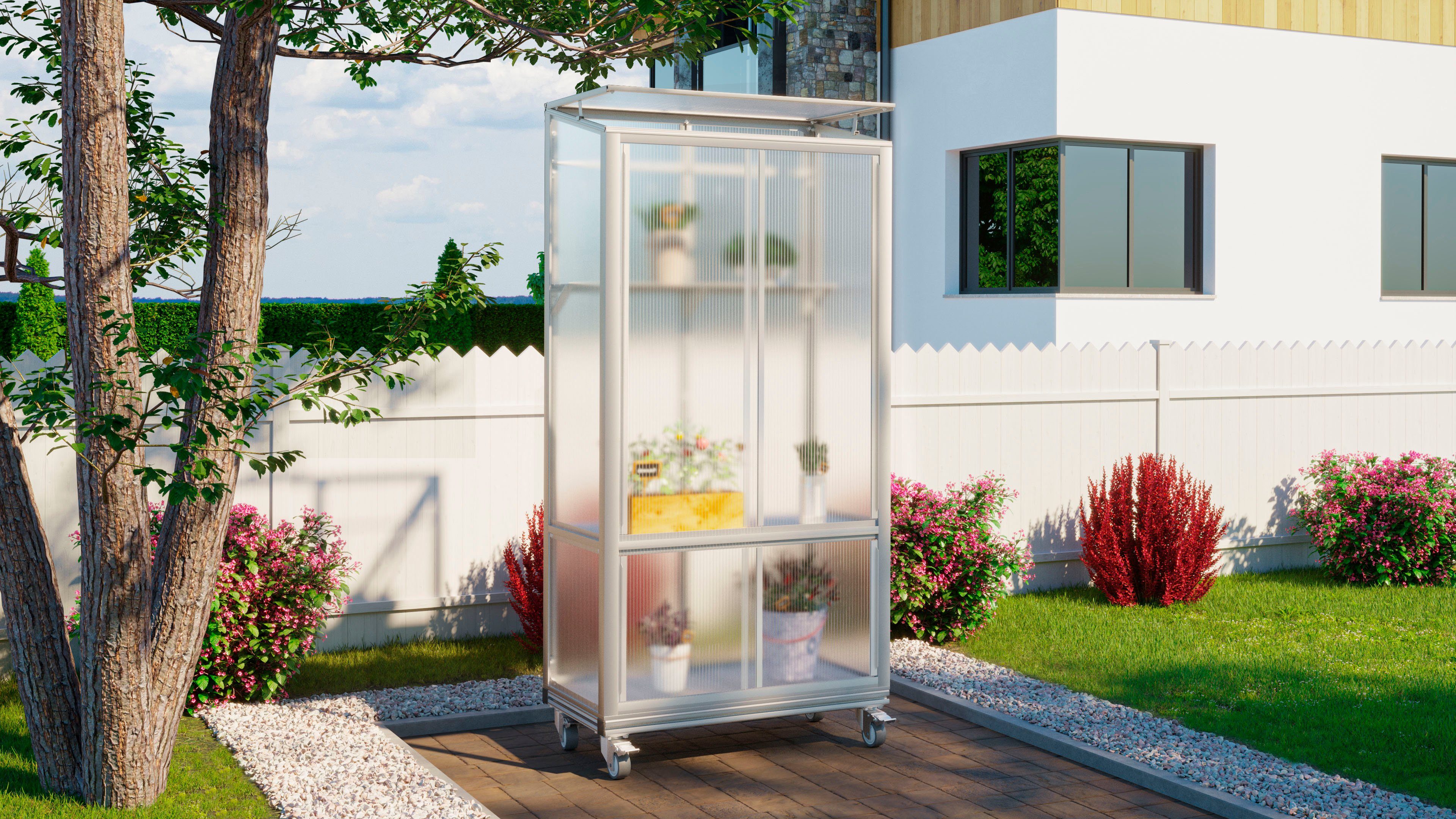 Vitavia Gewächshaus HKP4mm, BxTxH: 81 x...