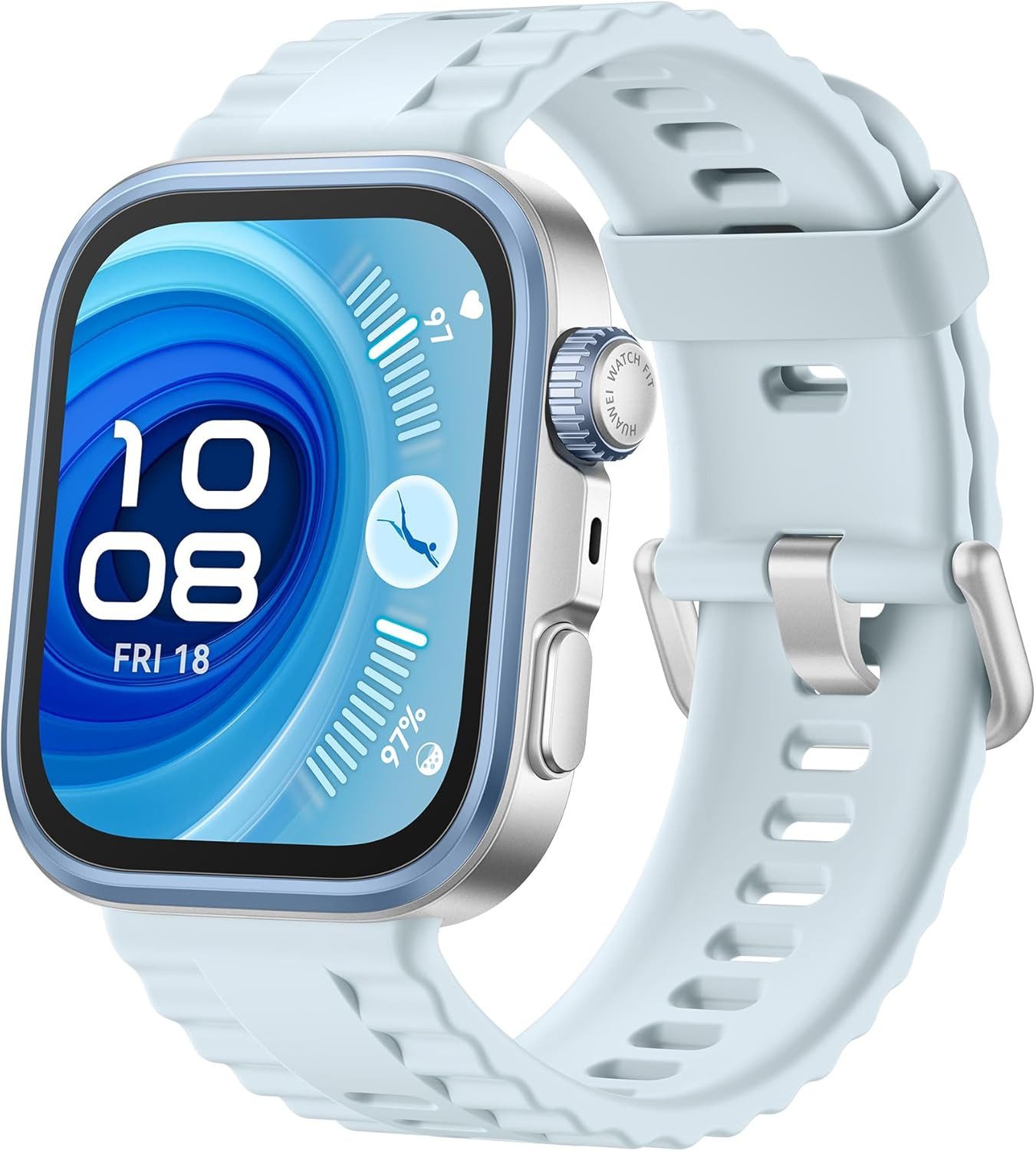 Huawei HUAWEI Watch FIT 4 Pro, Bis zu 10 Tage Akku, Android™ & iOS Kompatibel Smartwatch (4.6 cm/1.82 Zoll)