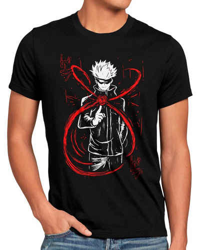 style3 Print-Shirt kaisen anime japan manga jujutsu