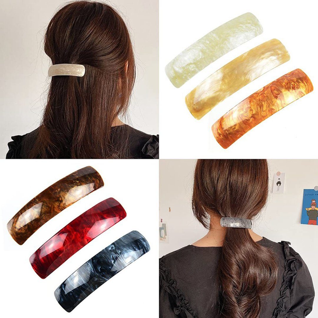Haarspangen, 6er-Set Frauen Haarclip für 6-tlg. DAYUT Vintage-Haarschmuck, Mädchen, und