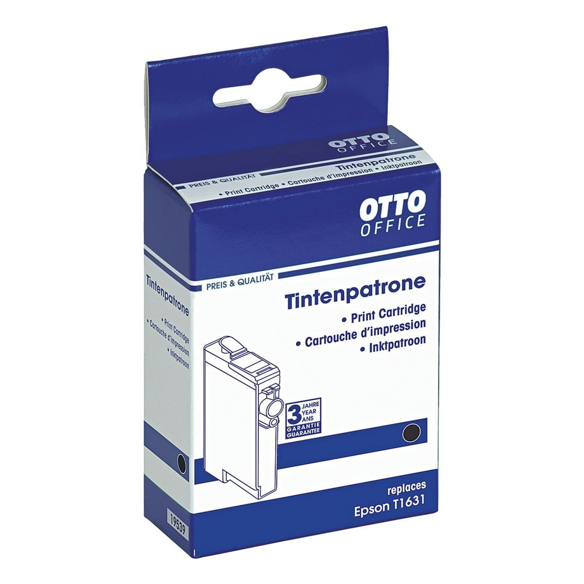 Otto Office  Office T1631XL Tintenpatrone (1-tlg., ersetzt Epson »T1631XL«, schwarz)