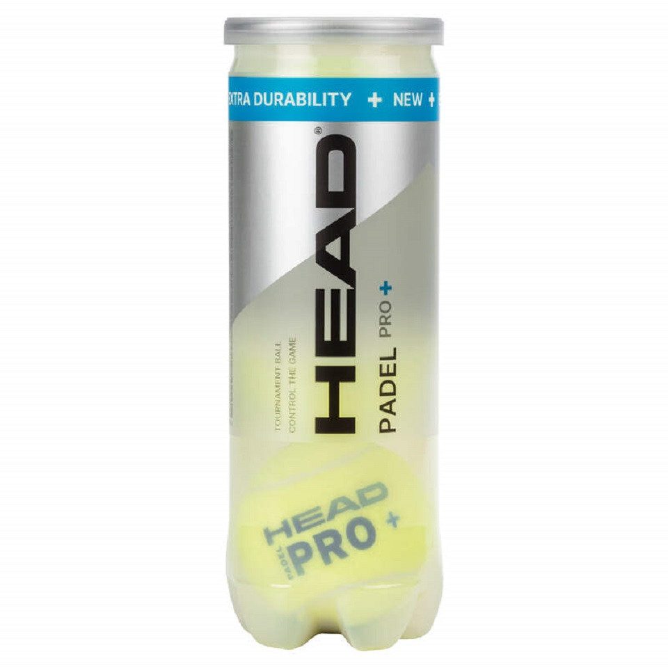 Head Padelschläger 3er Dose HEAD PADEL PRO+ Bälle, (3-tlg)