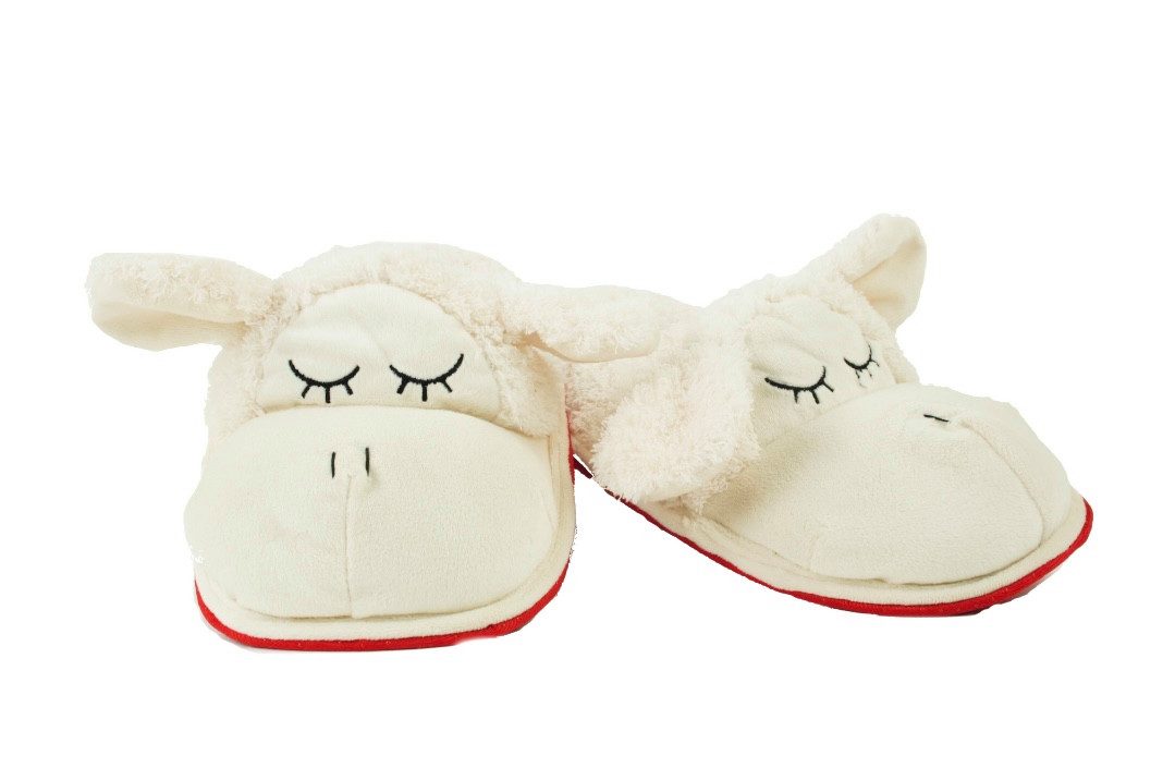 inware Schaf-Hausschuhe Größe 35-37 Plüsch Hausschuhe