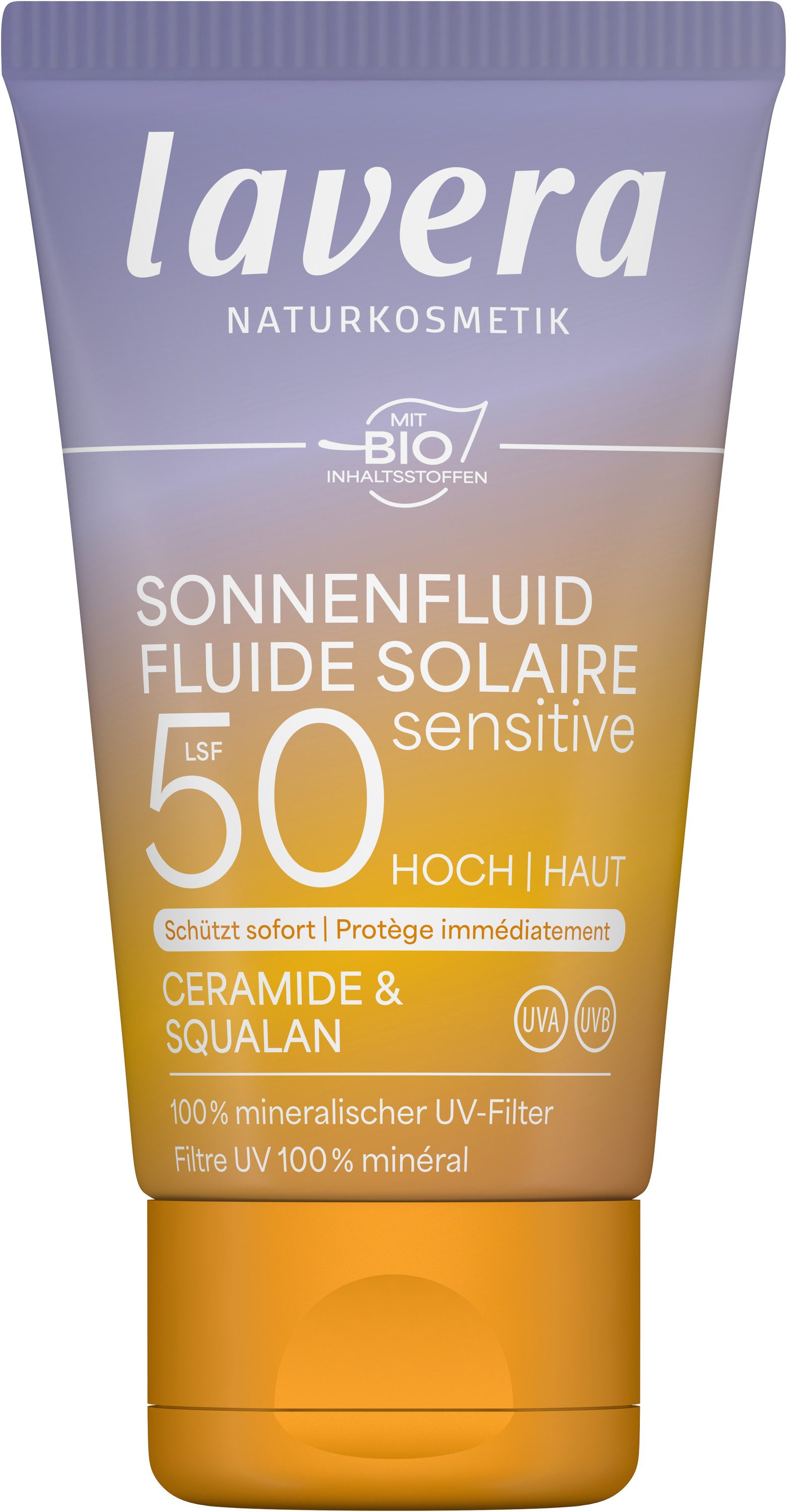 lavera Sonnenschutzfluid Sonnenfluid Sensitiv LSF 50, 1-tlg.
