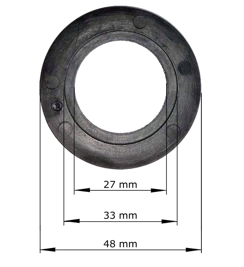 FRANKE Siebventil Siebkorbdichtung 133.0060.773 Integral Stösselventil 3,5" / Ersatzteil
