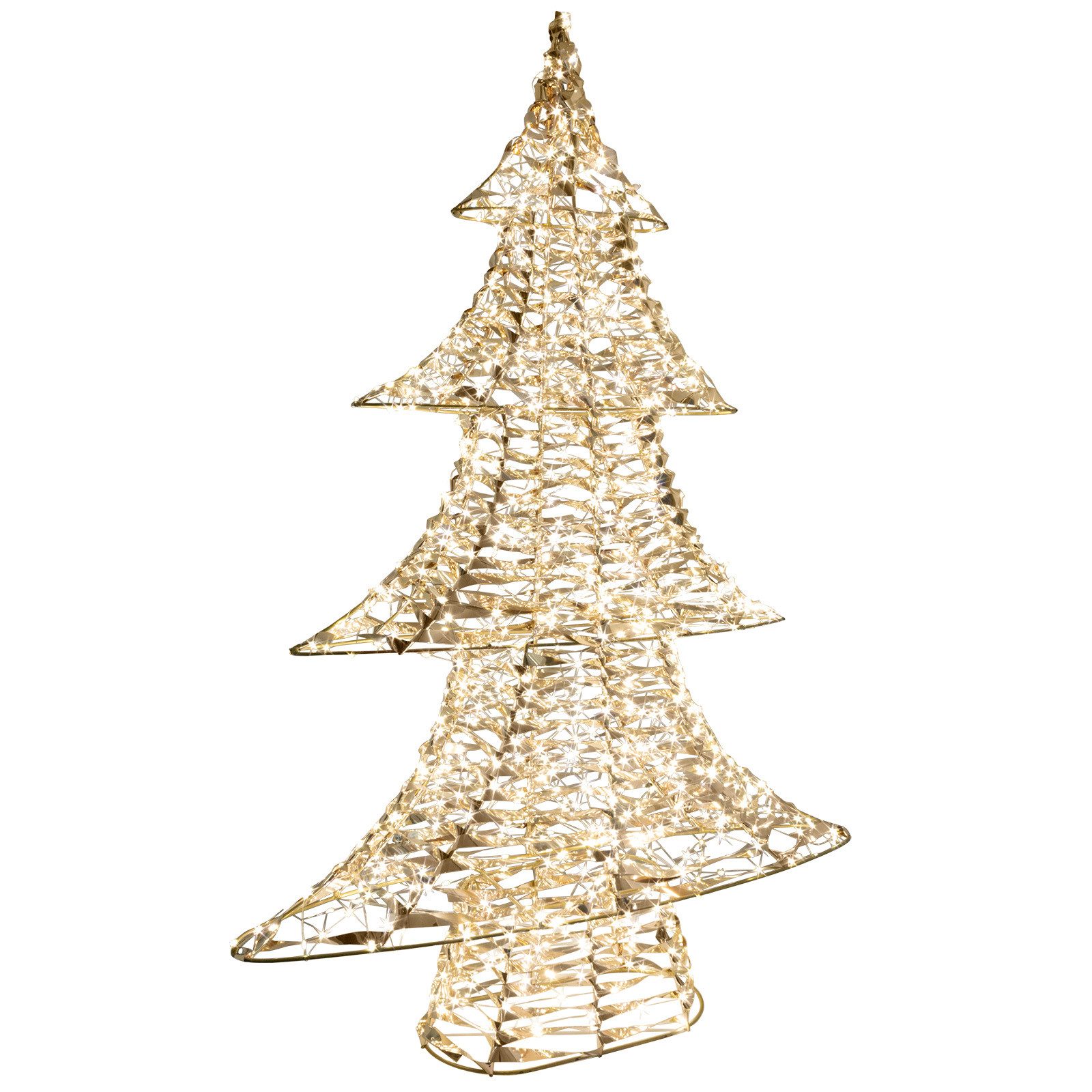 Christmas Paradise Künstlicher Weihnachtsbaum LED Weihnachtsbaum 100cm, Weihnachtsbaum, Timerfunktion: 6 Stunden an / 18 Stunden aus