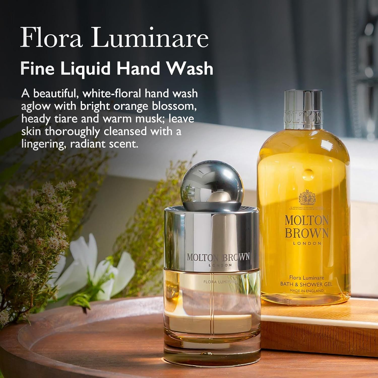 MOLTON BROWN Handseife Flora Luminare edle Handseife 300 ml, 1-tlg.