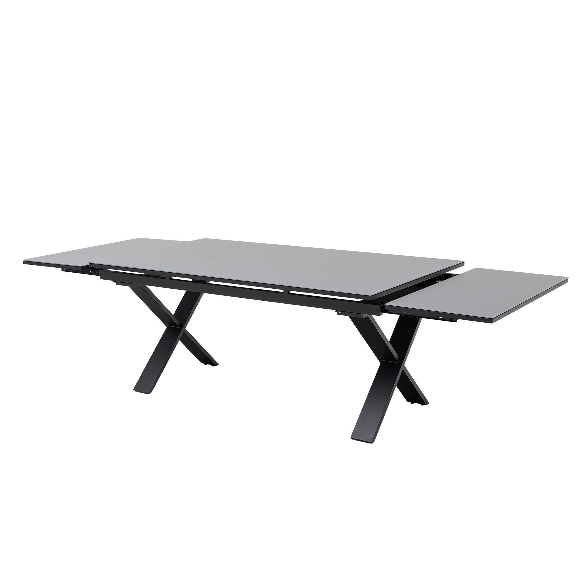 MANDALIKA Garden Gartentisch Ausziehtisch Arona 180/230/280 × 100 × 78,5