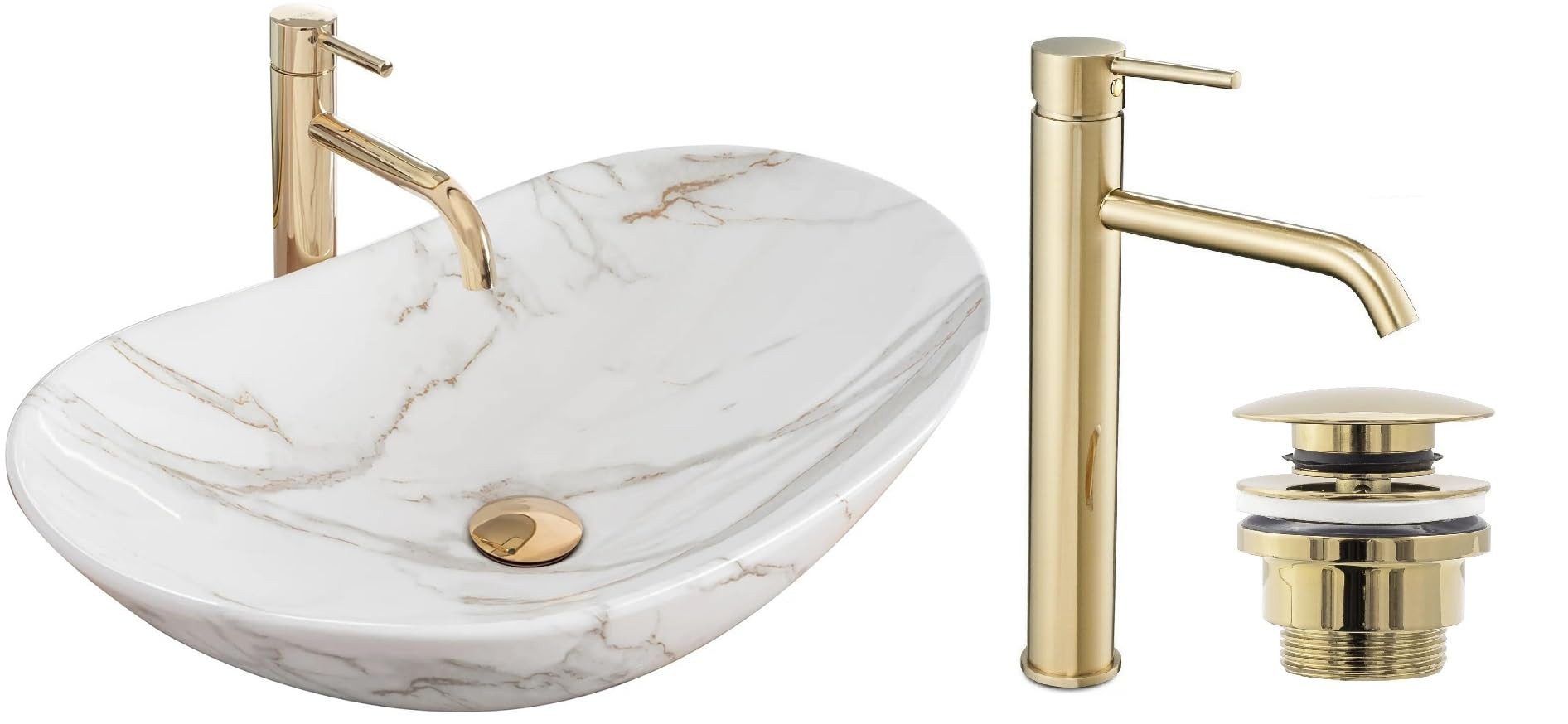 GTM Design Aufsatzwaschbecken ROYAL Modern Waschbecken günstig online kaufen