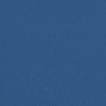 vidaXL Balkonsichtschutz Balkon-Sonnenschirm Alu-Mast Blau 270x144x222cm Halbrund
