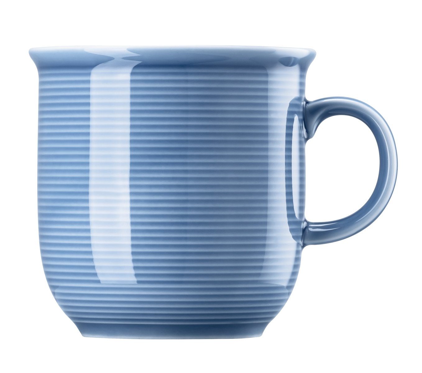 Thomas Porzellan Becher Trend Colour Arctic Blue Becher m. Hkl. groß, Porzellan, Tassen