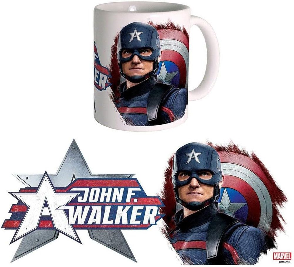 SEMIC Tasse Marvel Tasse The Falcon & the Winter Soldier Walker, 1-tlg., Offiziell lizenzierte Tasse