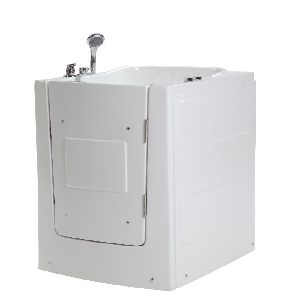 HOME DELUXE Badewanne Seniorenbadewanne VITAL - L sitzend Rechts