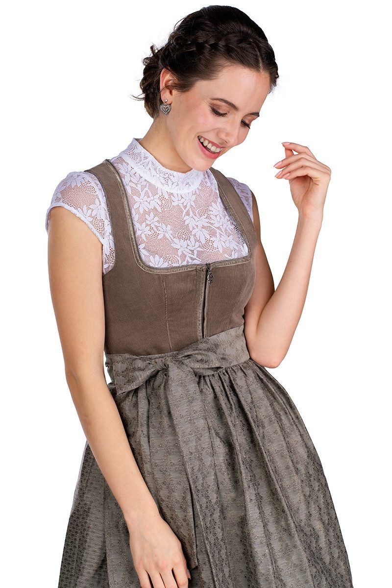 MARJO Dirndl Marilena in Puder Rosa mehr
