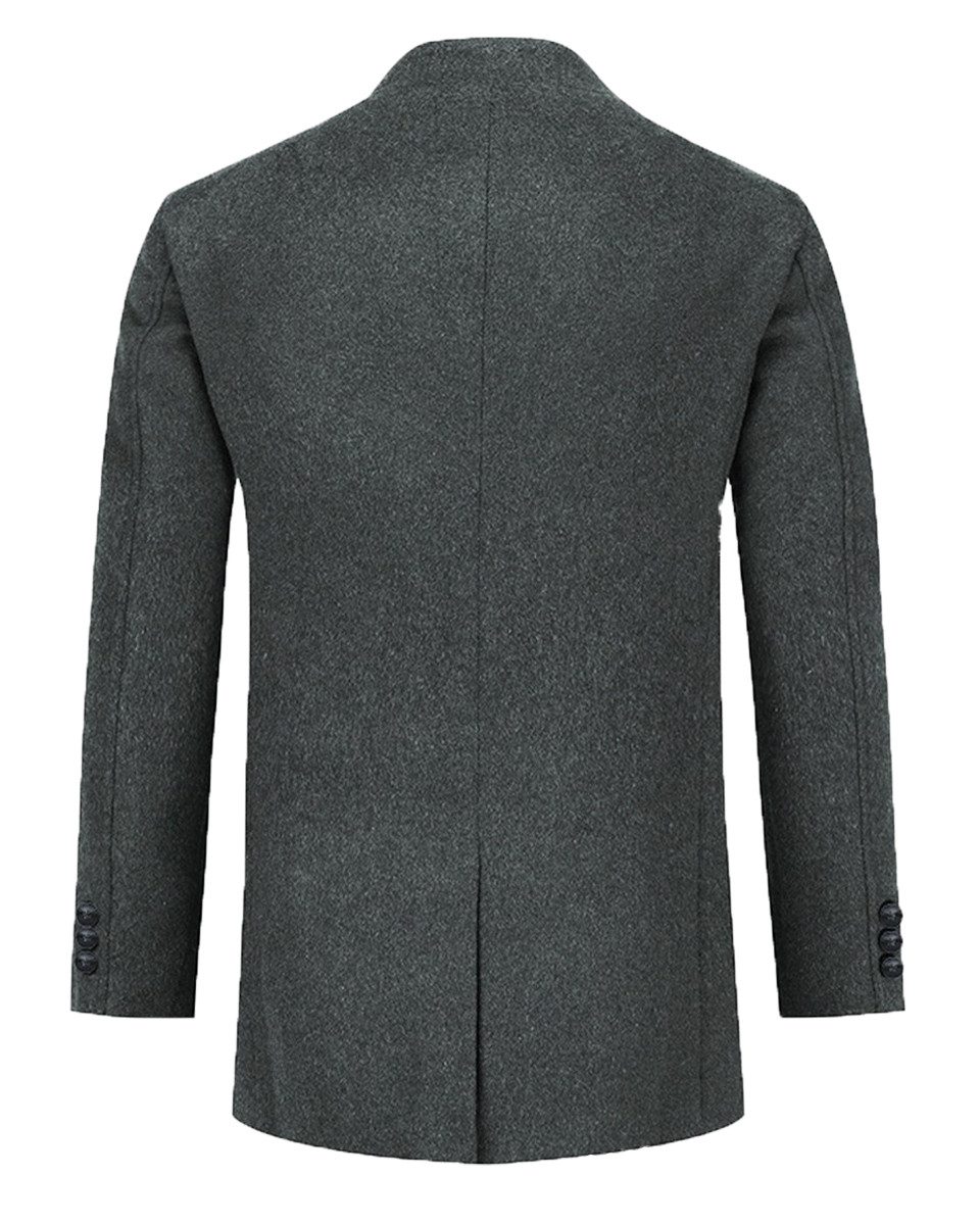 Allthemen Kurzmantel Herren Wollmantel im Slim Fit Wintermantel kurz günstig online kaufen