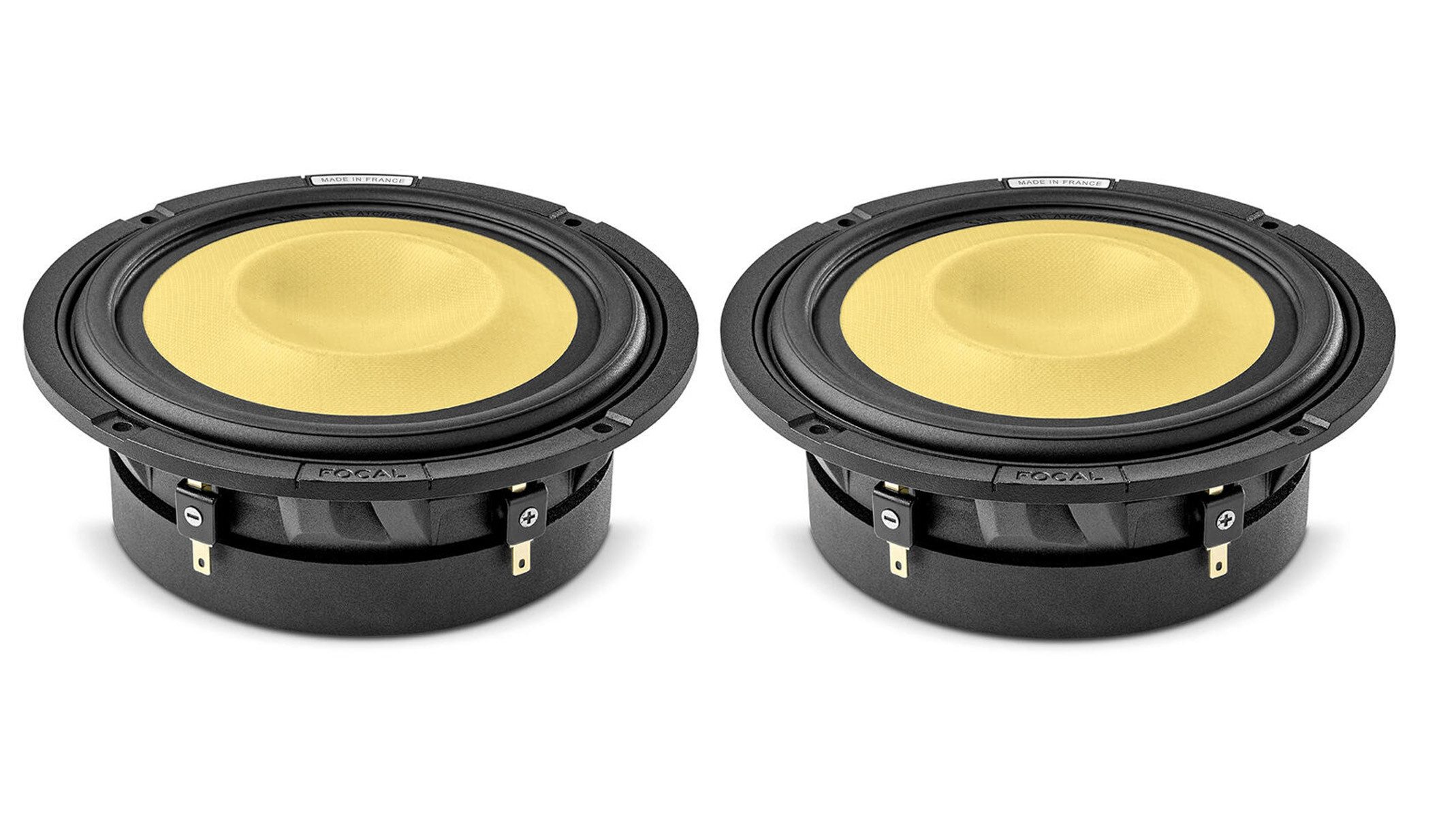 FOCAL 6.5 KM, 16,5cm (6,5) Tieftöner (Paar) Auto-Lautsprecher (120 W, 16 cm)