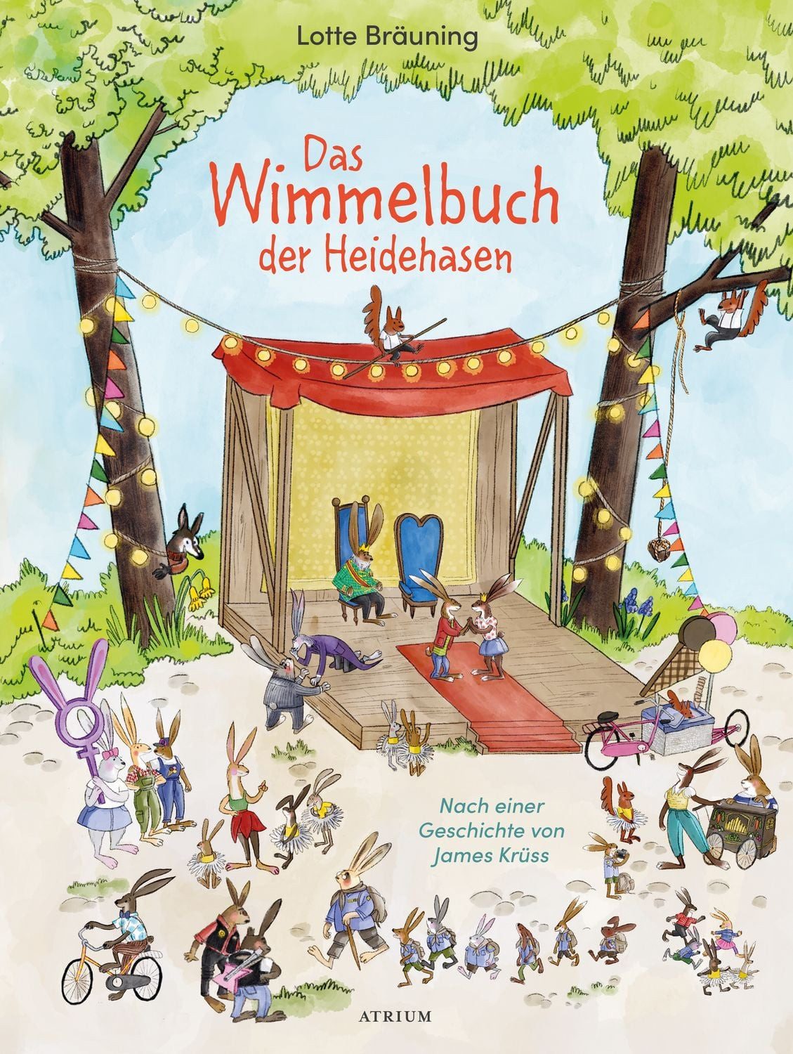 Das Wimmelbuch der Heidehasen / James Krüss