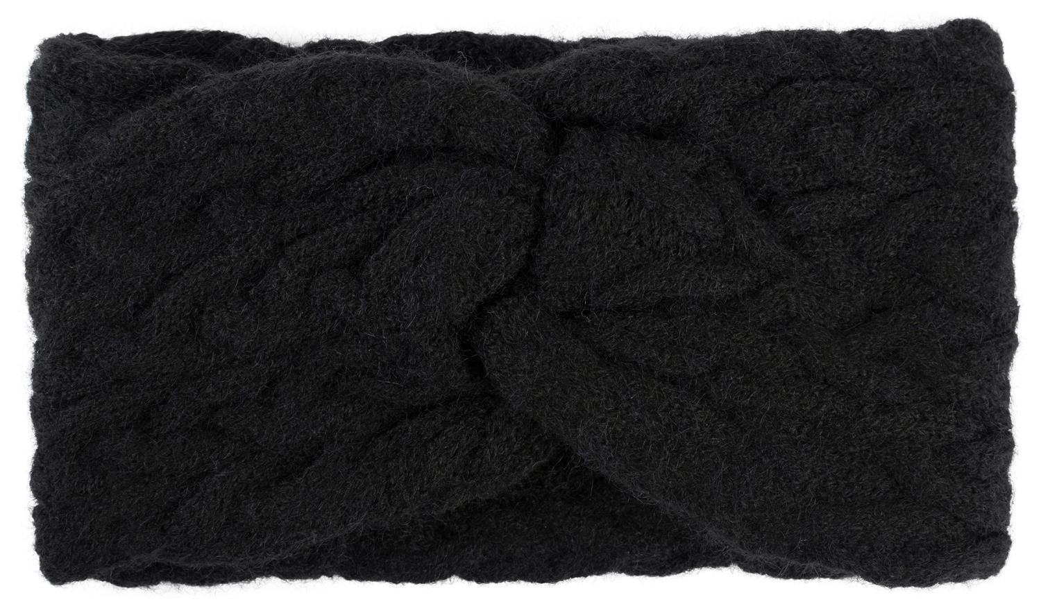 styleBREAKER Stirnband Strick Stirnband mit Zopfmuster günstig online kaufen