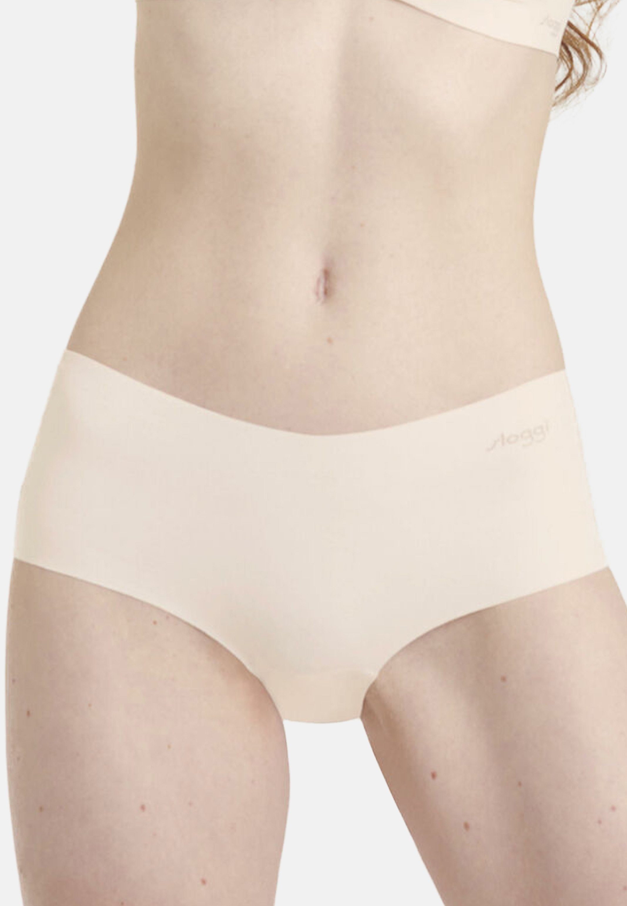 Panty Abzeichnen Kein Nahtlos ZERO Kleidung - 6er Elfenbein - Short 2.0 Sloggi Modal 6-St) Pack Slip unter (Spar-Set,