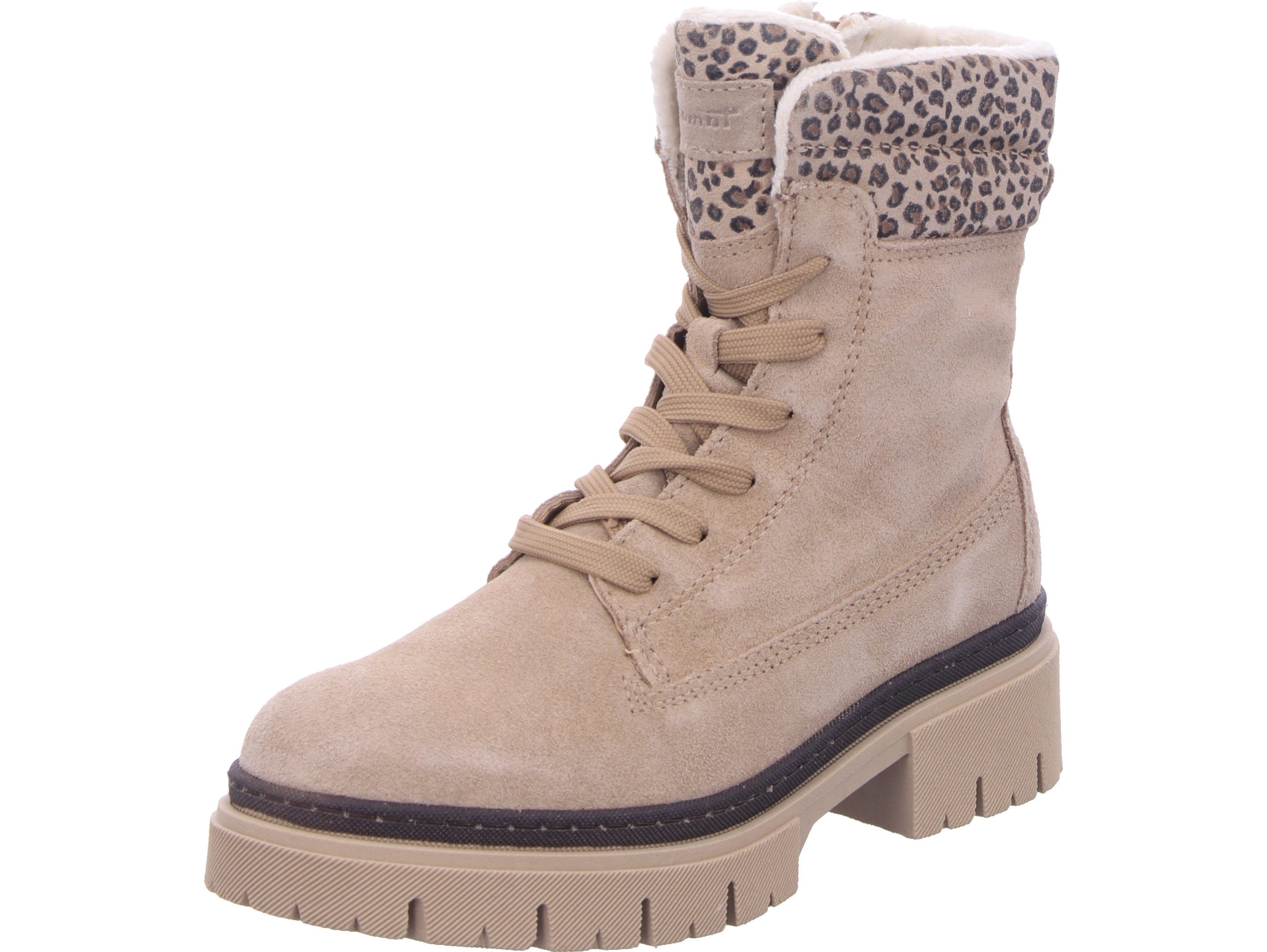 Tamaris Schnürboots echtes Leder