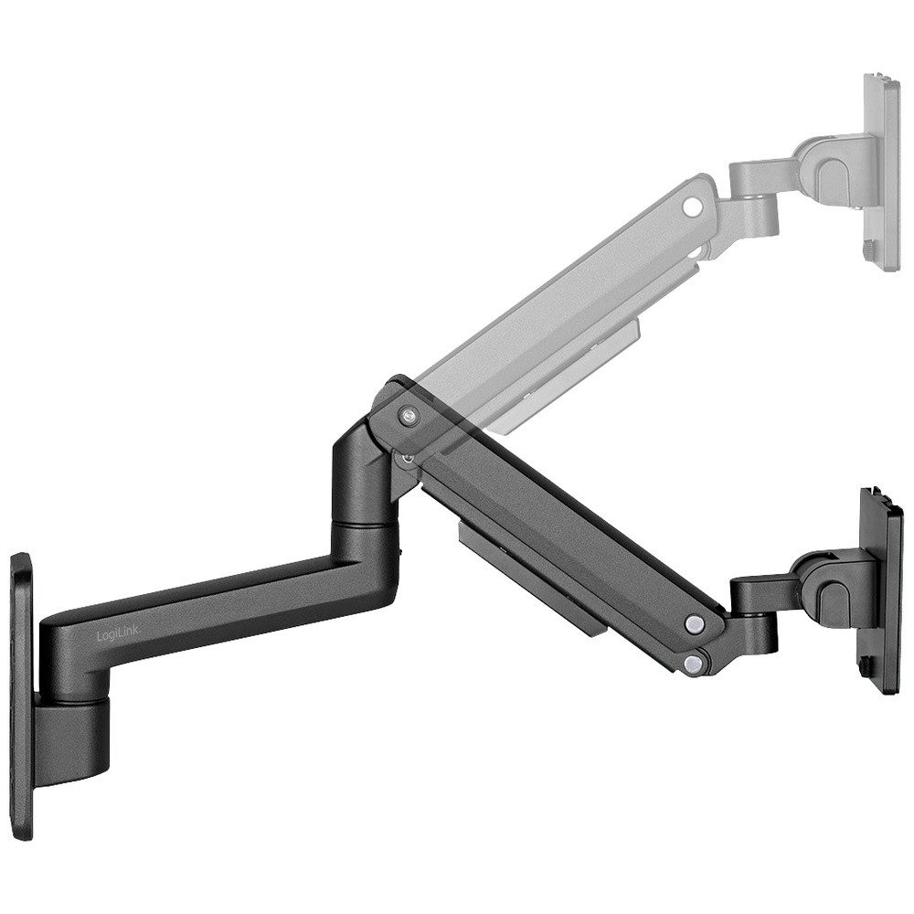 LogiLink Monitor-Halterung LogiLink BP0169 Monitor-Wandhalterung 1 Display(s) Schwarz Drehbar
