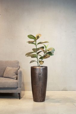 fleur ami Pflanzkübel Magnifico Bodenvase, Ø 35 cm, Höhe 72 cm, antik bronze