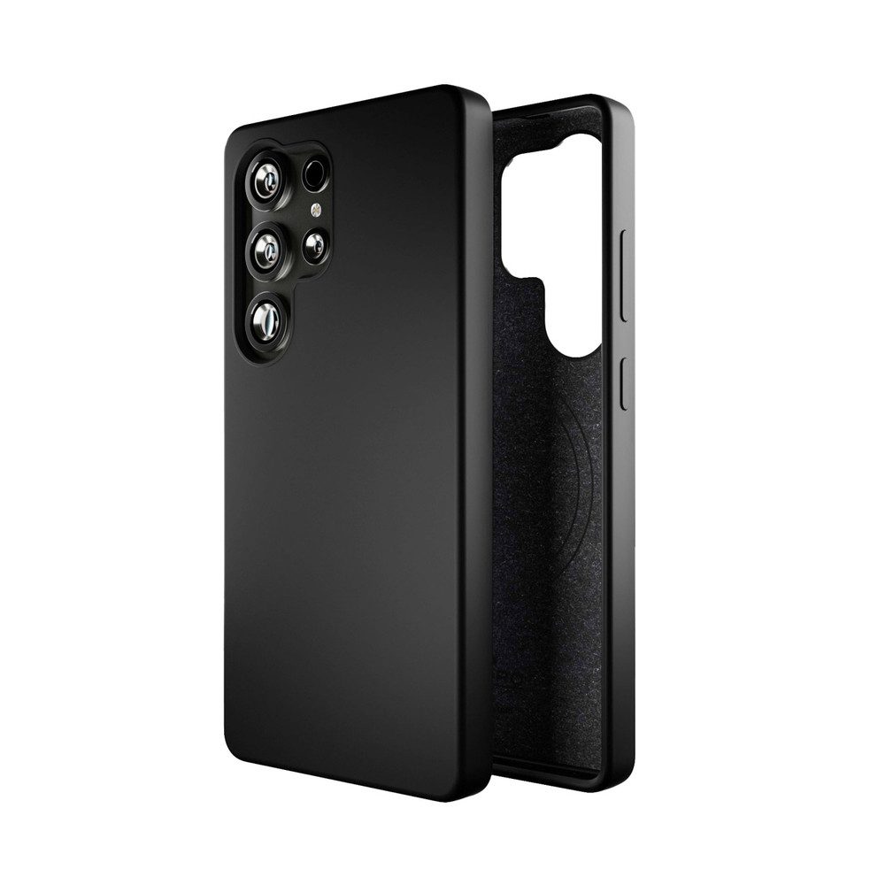 Puro Handyhülle Schutzhülle Magnethülle Smartphonehülle, MagSafe-kompatibel, Soft-Touch-Silikon, Rundumschutz