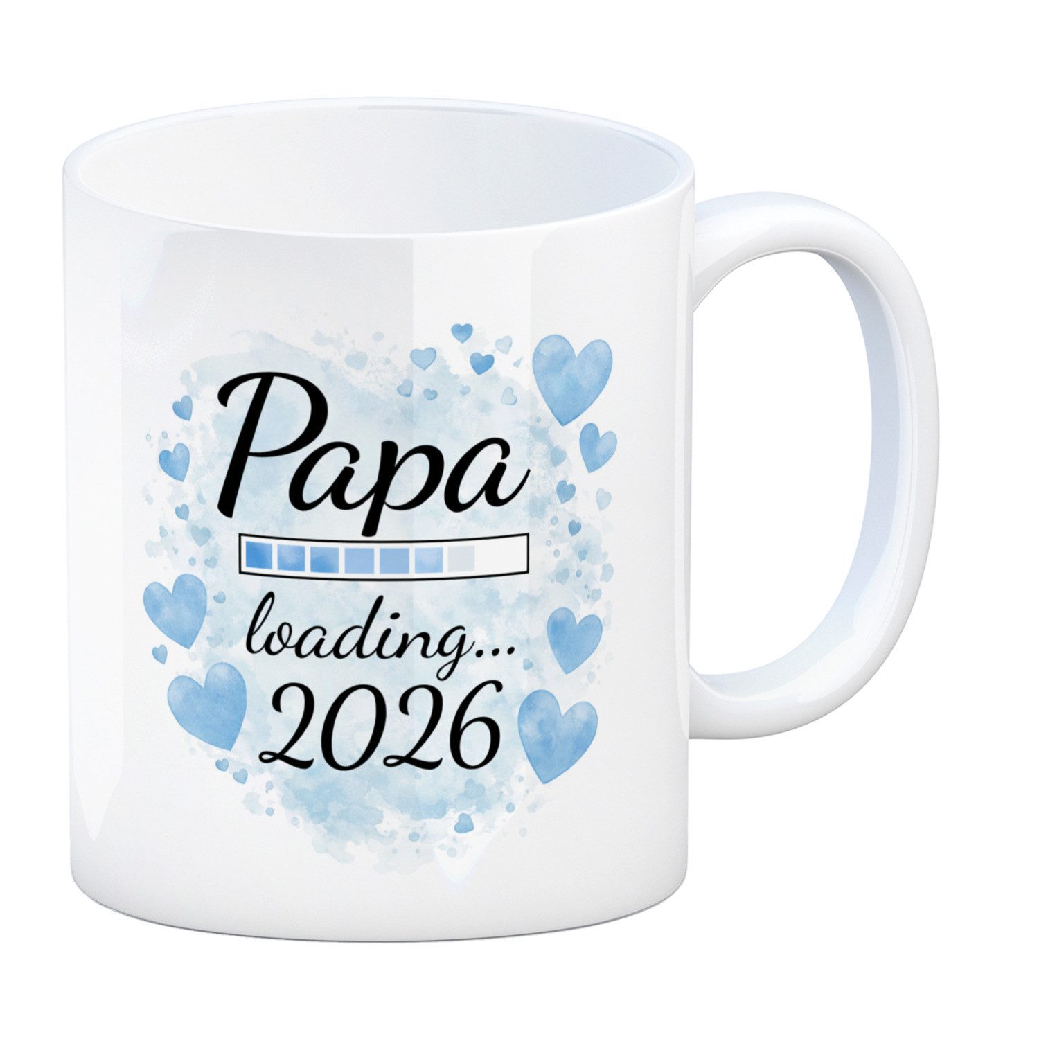 speecheese Tasse Papa loading... 2026 Kaffeebecher für werdende Väter