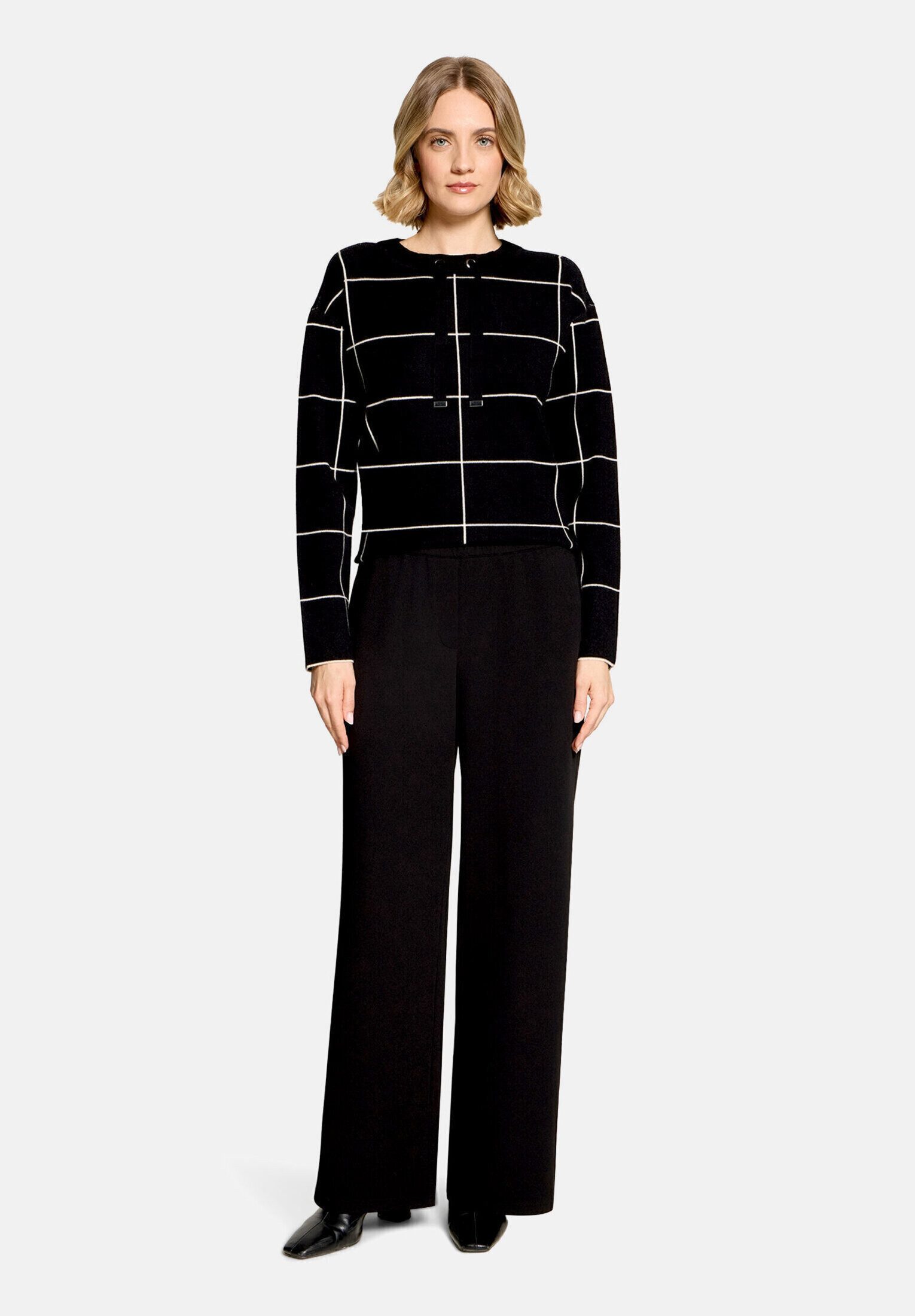 Betty Barclay Strickpullover Damen mit Jacquard (1-tlg)