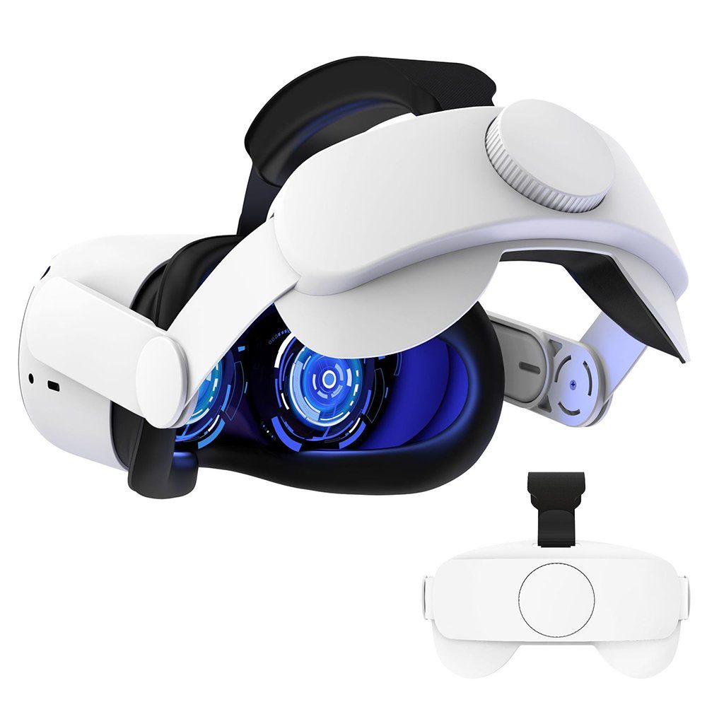 Zubehör Strap, GelldG Head Quest Quest2 mit Gaming-Headset Elite Strap 2 Zubehör kompatibel Oculus