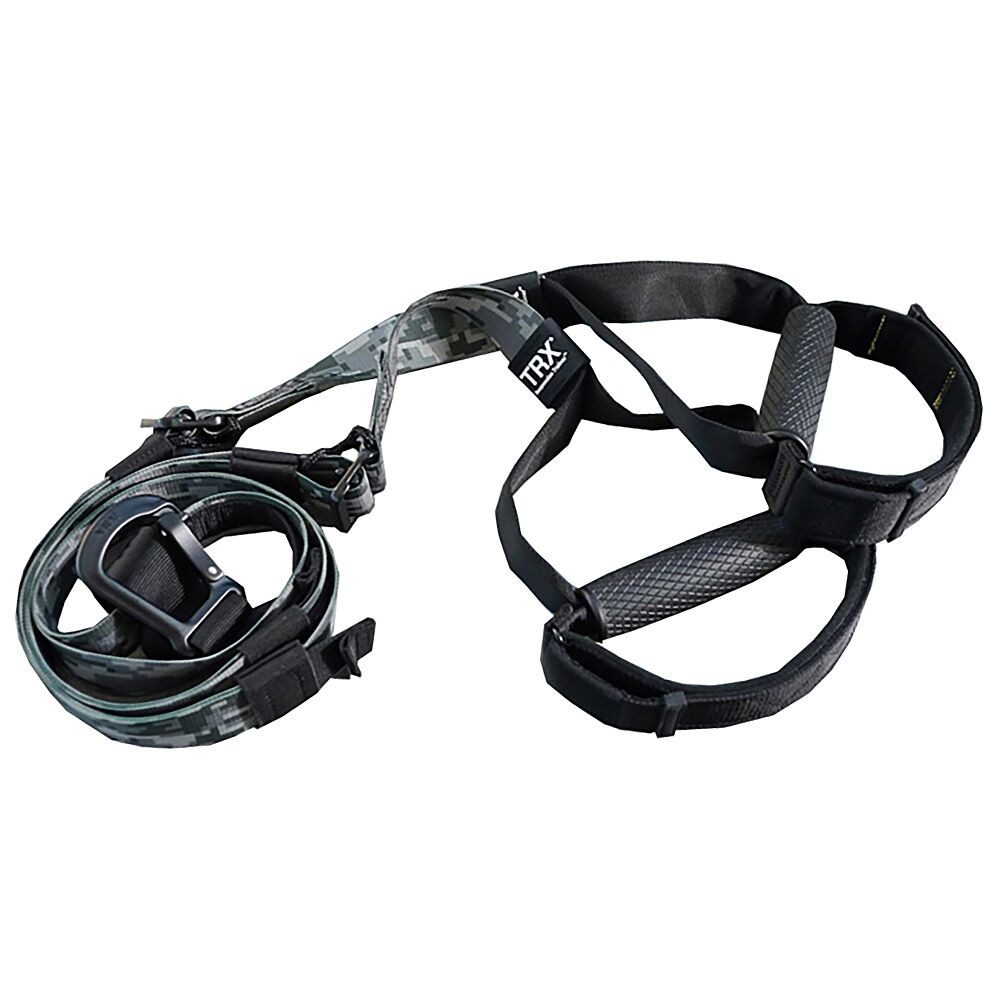 TRX Schlingentrainer Suspension Trainer Pro 4 Camo, Robustes Design für intensive Ganzkörper-Workouts