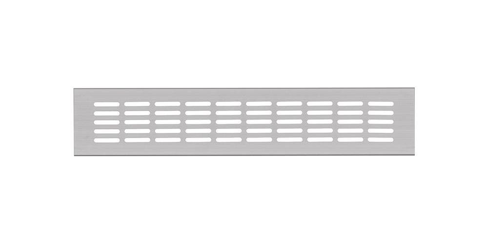 Türbeschlag LM-Stegblech 3060 Länge 400 mm Breite 80 mm Aluminium Stärke 1,5 mm