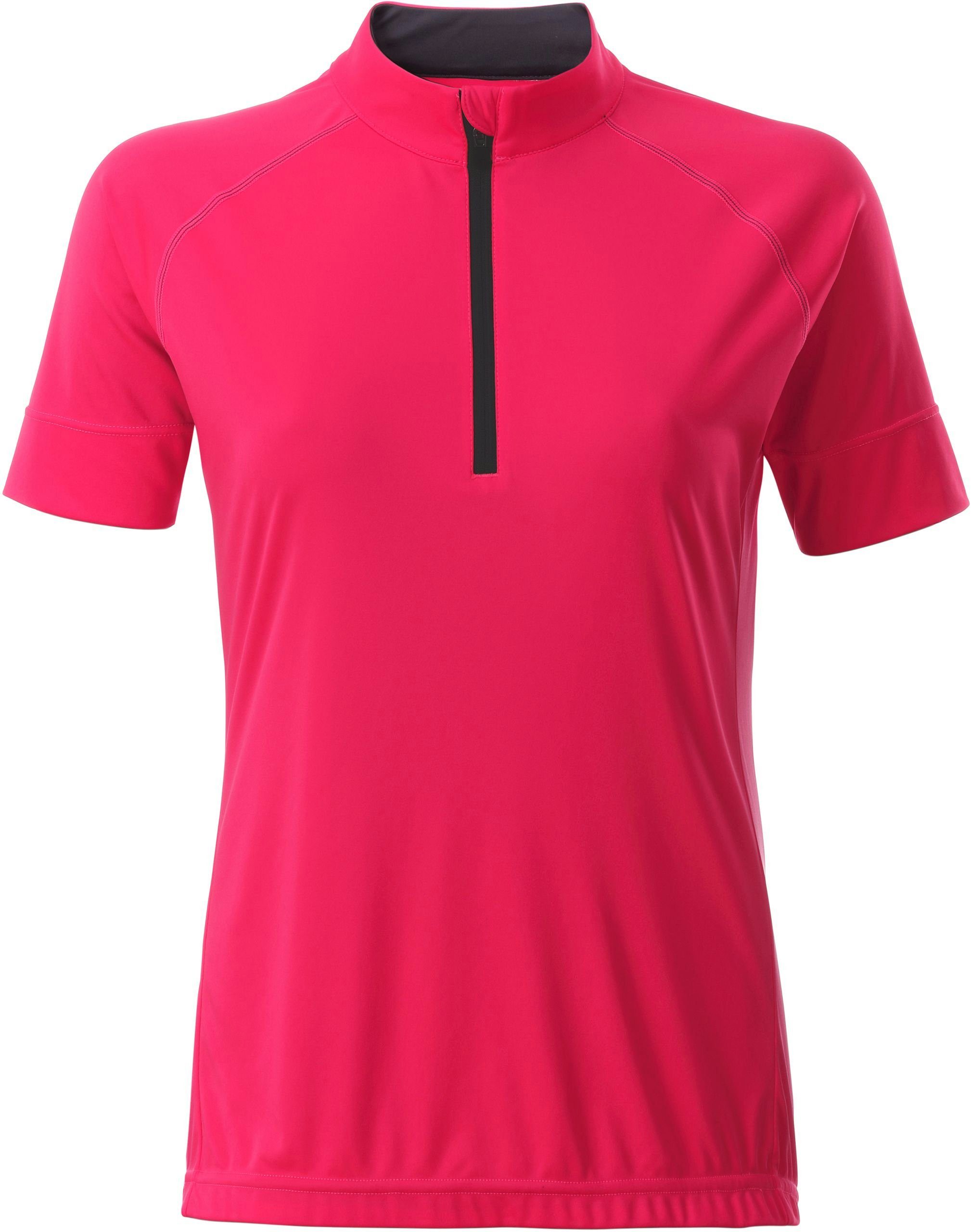 Nicholson FaS50513 & James Fahrradshirt bright Trainingsshirt pink/titan Radtrikot