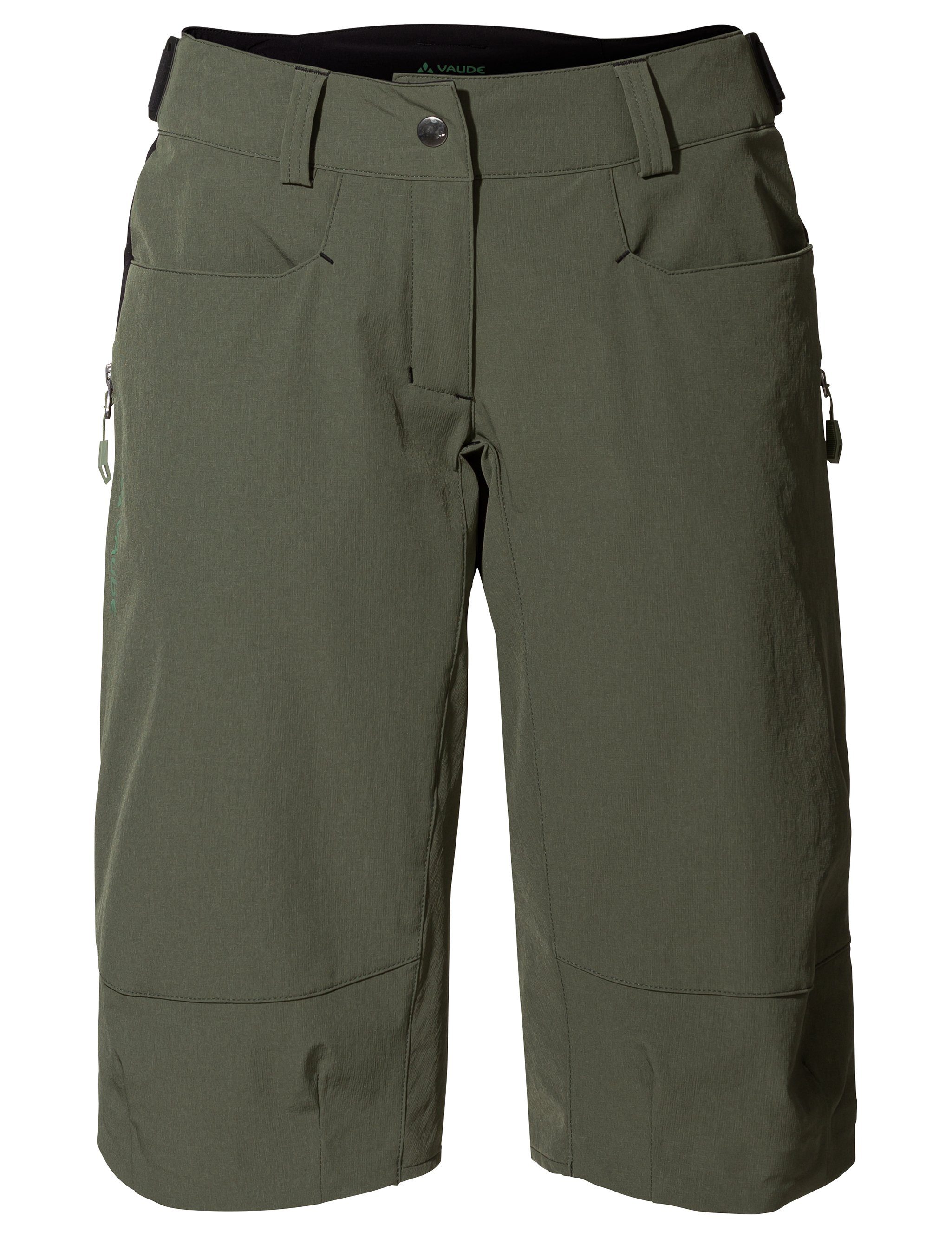 VAUDE Funktionshose Women's Moab Shorts IV (1-tlg) Green Shape khaki