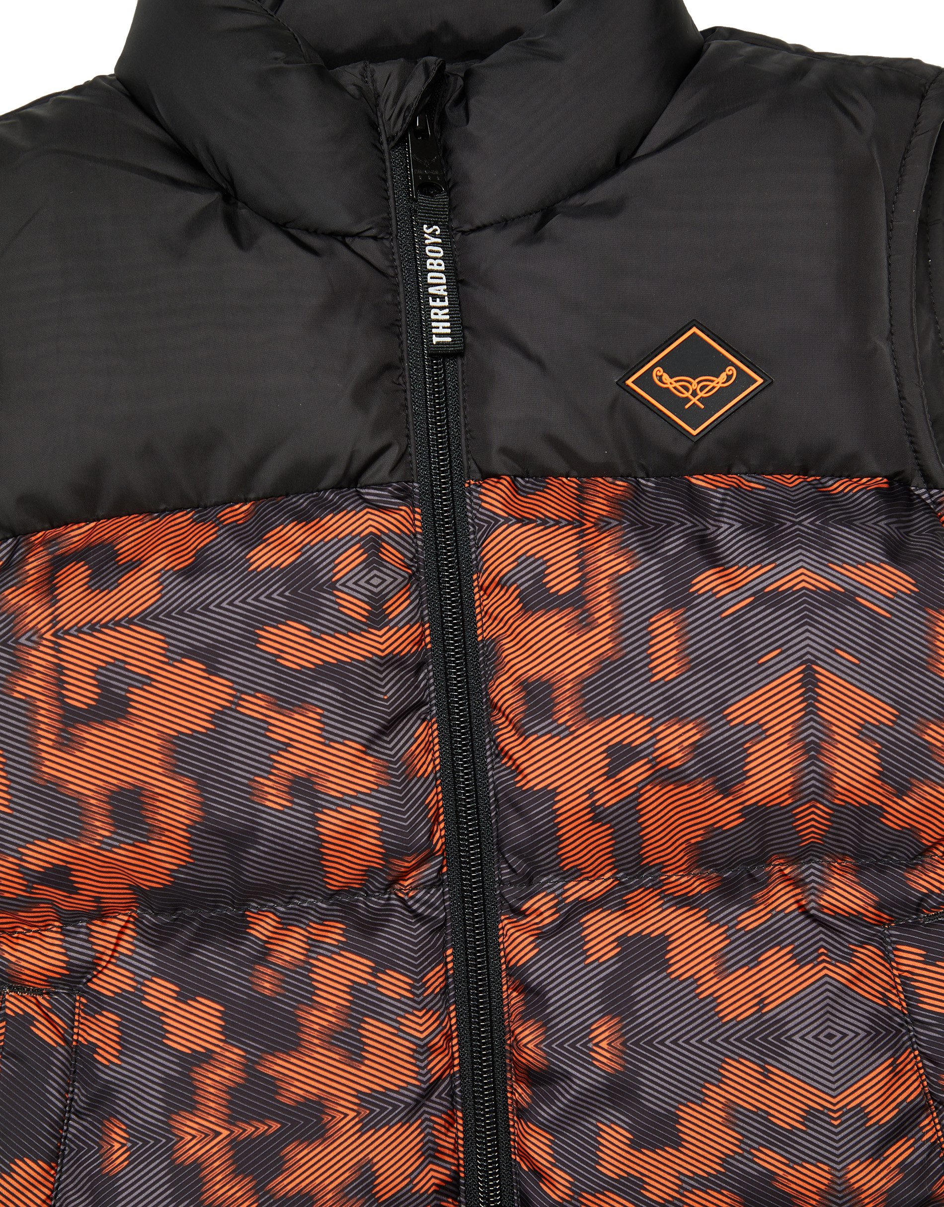 Threadboys Softshellweste THB Jacket Colour Block Gilet Rafferty (1-tlg) mit coolem Colour-Blocking-Stil