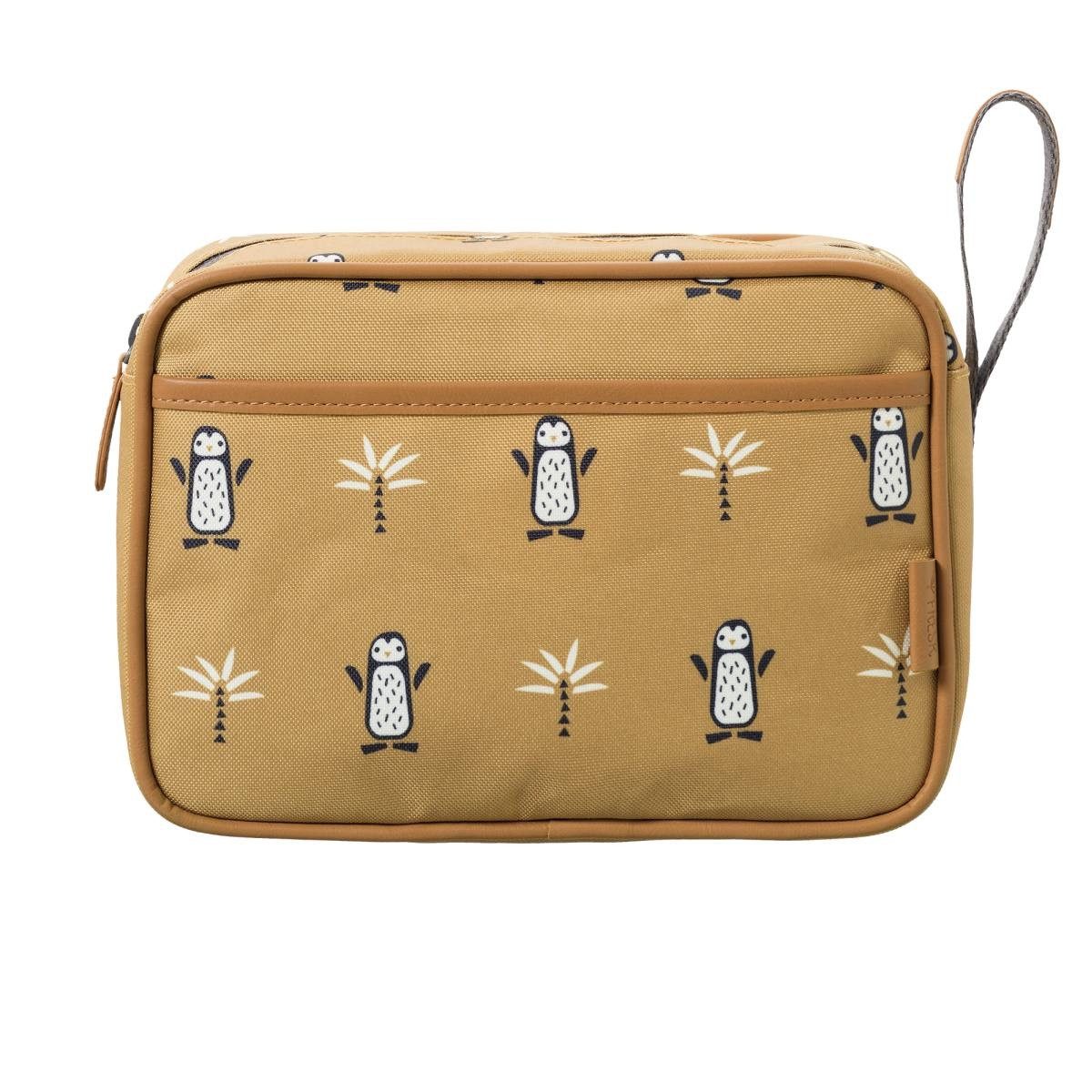 Fresk Kulturbeutel Kulturtasche aus recyceltem Polyester, wasserabweisend, 24 cm