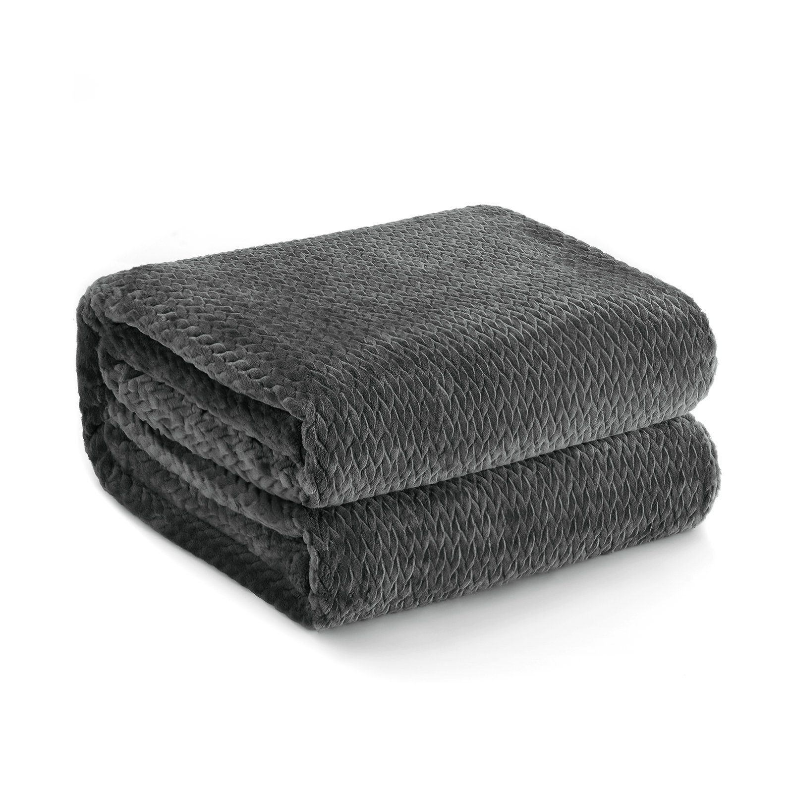 Wohndecke 150x200CM Flanell Kuscheldecke, Fleecedecke superweiche Wolldecken, Elegear, 350 g/m² flauschige Tagesdecke für Bett/Sofa, Maschinenwaschbar