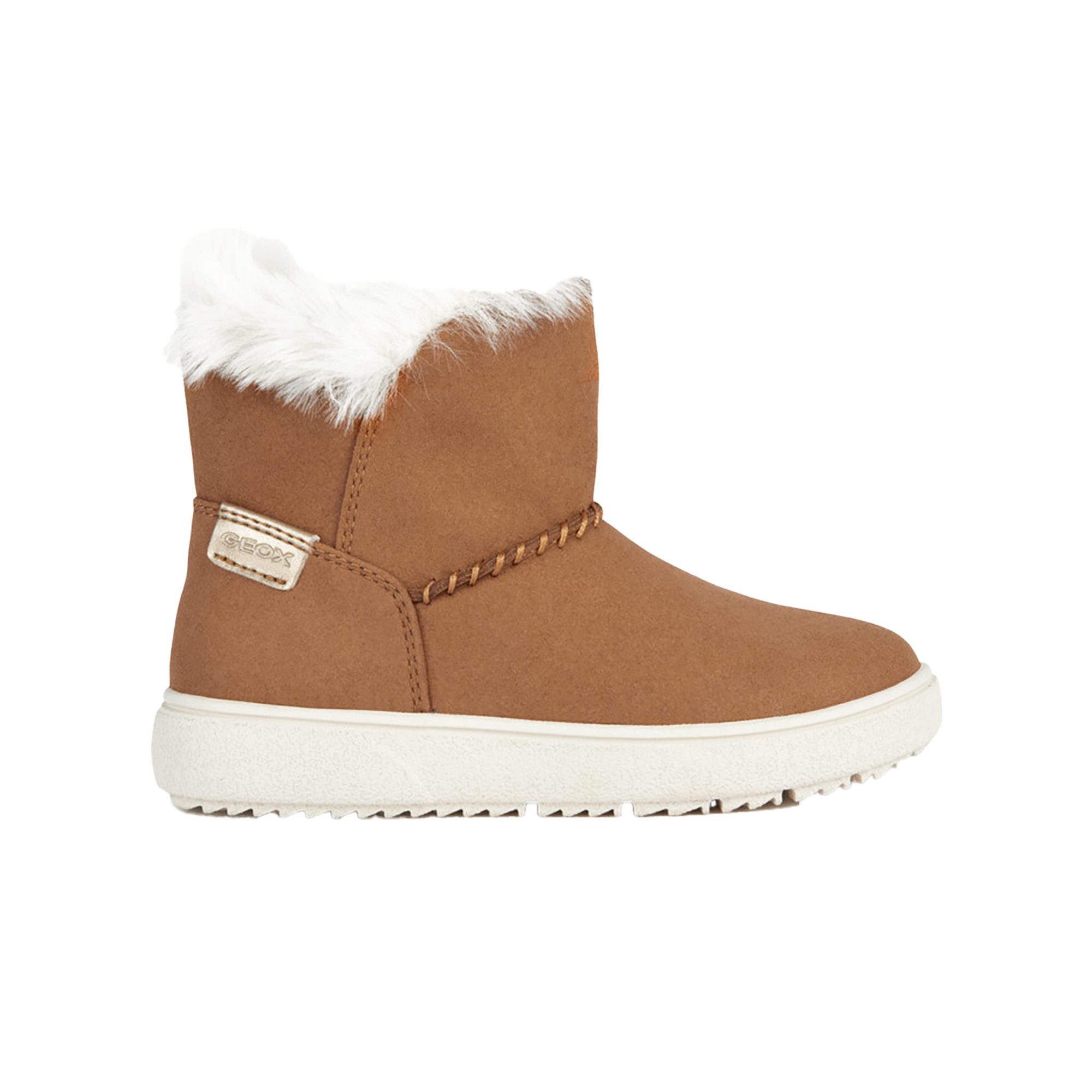 Geox GEOX THELEVEN, Warmfutter, Braun, Kinder Stiefel