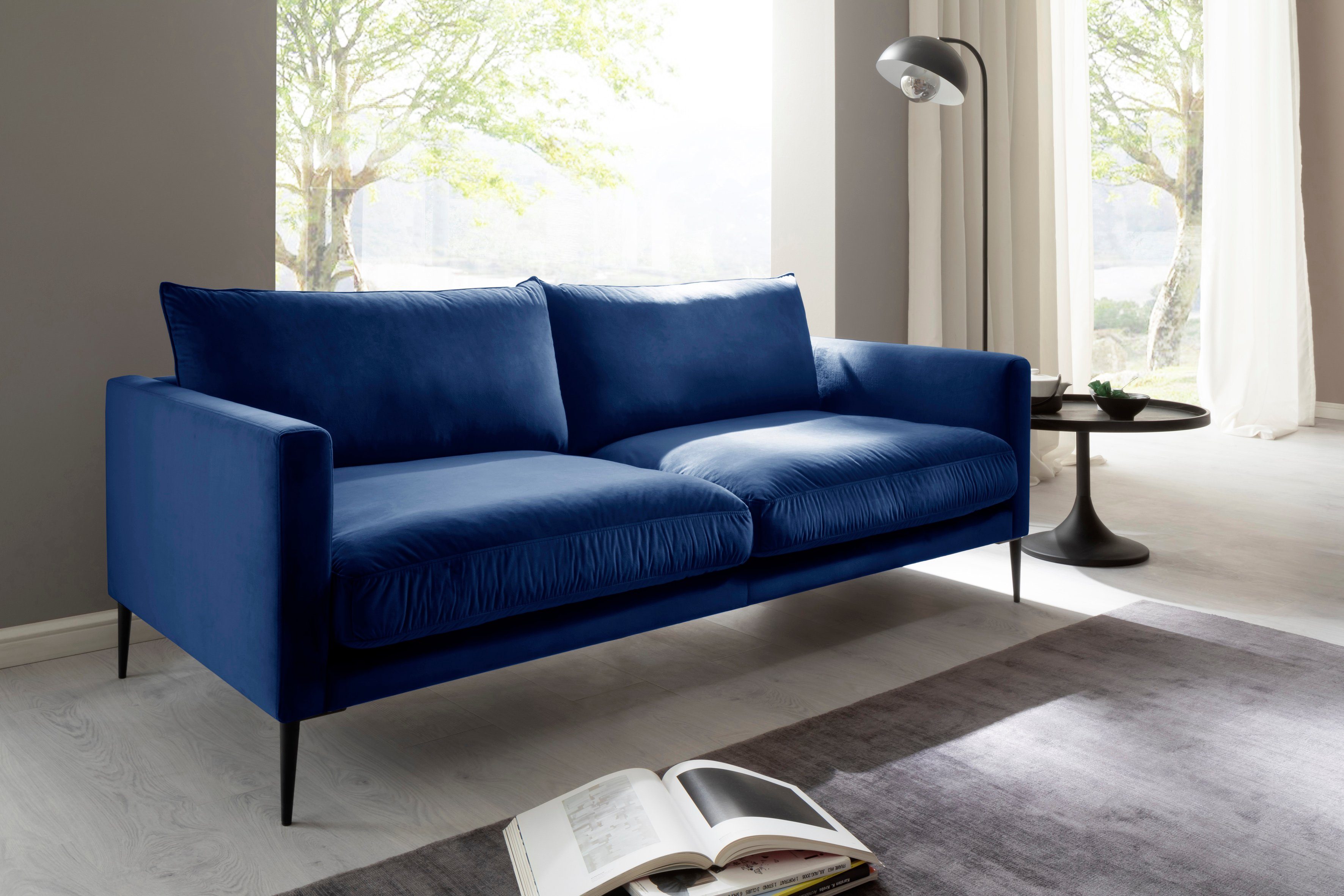 Trends by HG 3-Sitzer "Svea" mit Metallfuß, frei im Raum stellbar günstig online kaufen